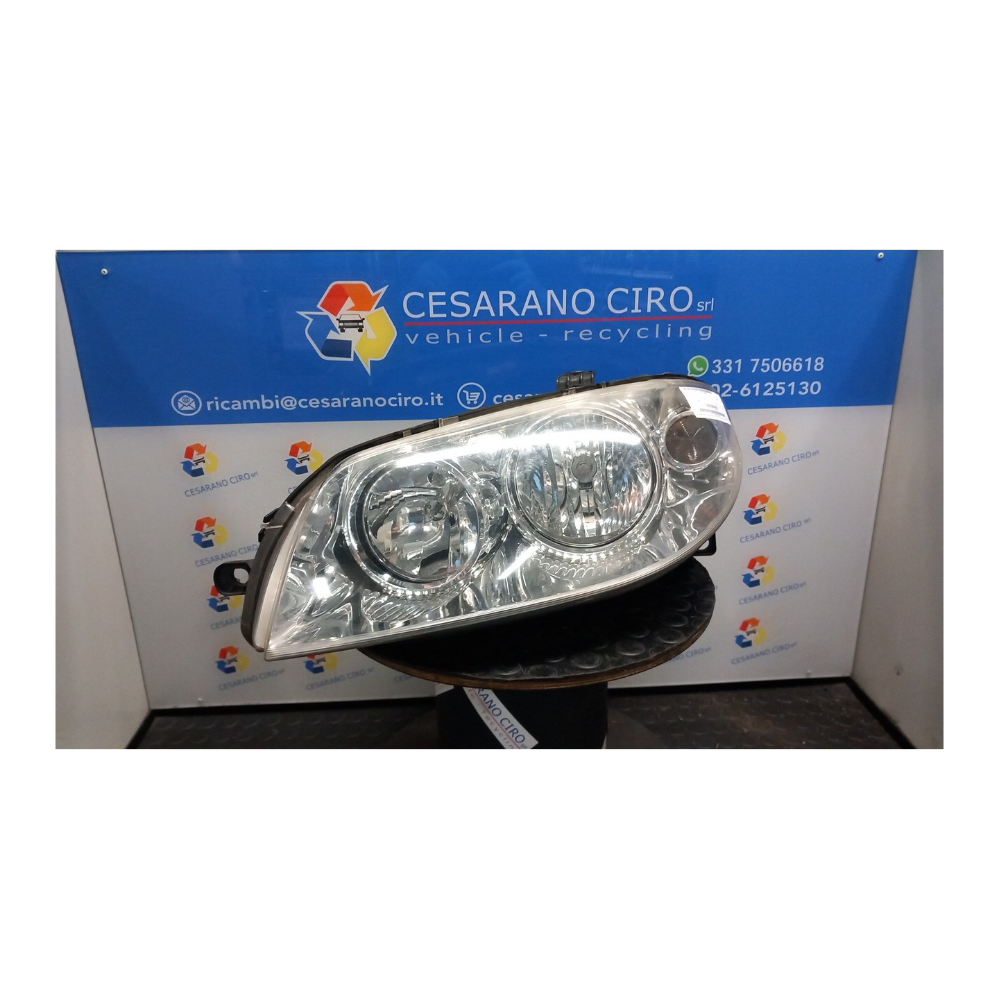 PROIETTORE SX. 028 FIAT PUNTO (2U) (07/03-01/07) 188A4000 46849385