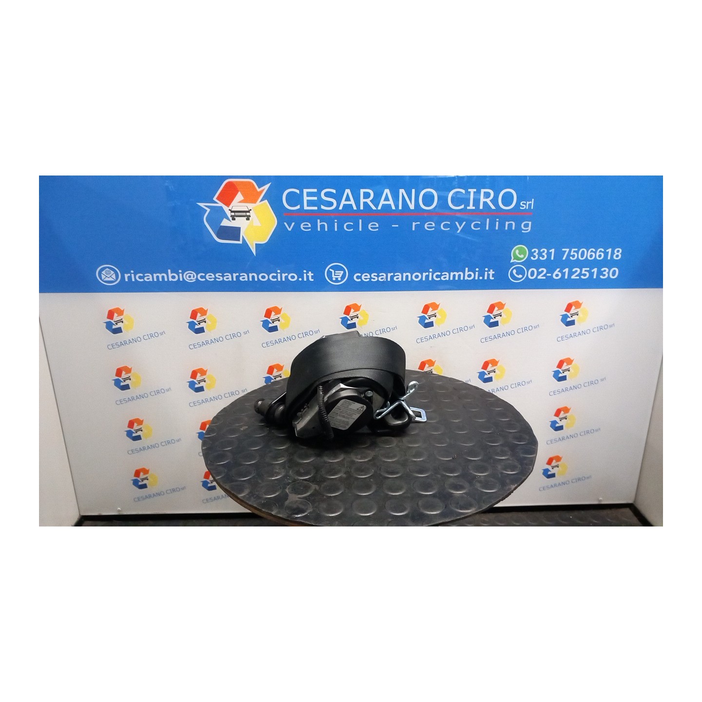 CINTURA DI SICUREZZA ANT. SX. 062 FORD C-MAX (CB7) (09/10-05/15) T1DA 1687778