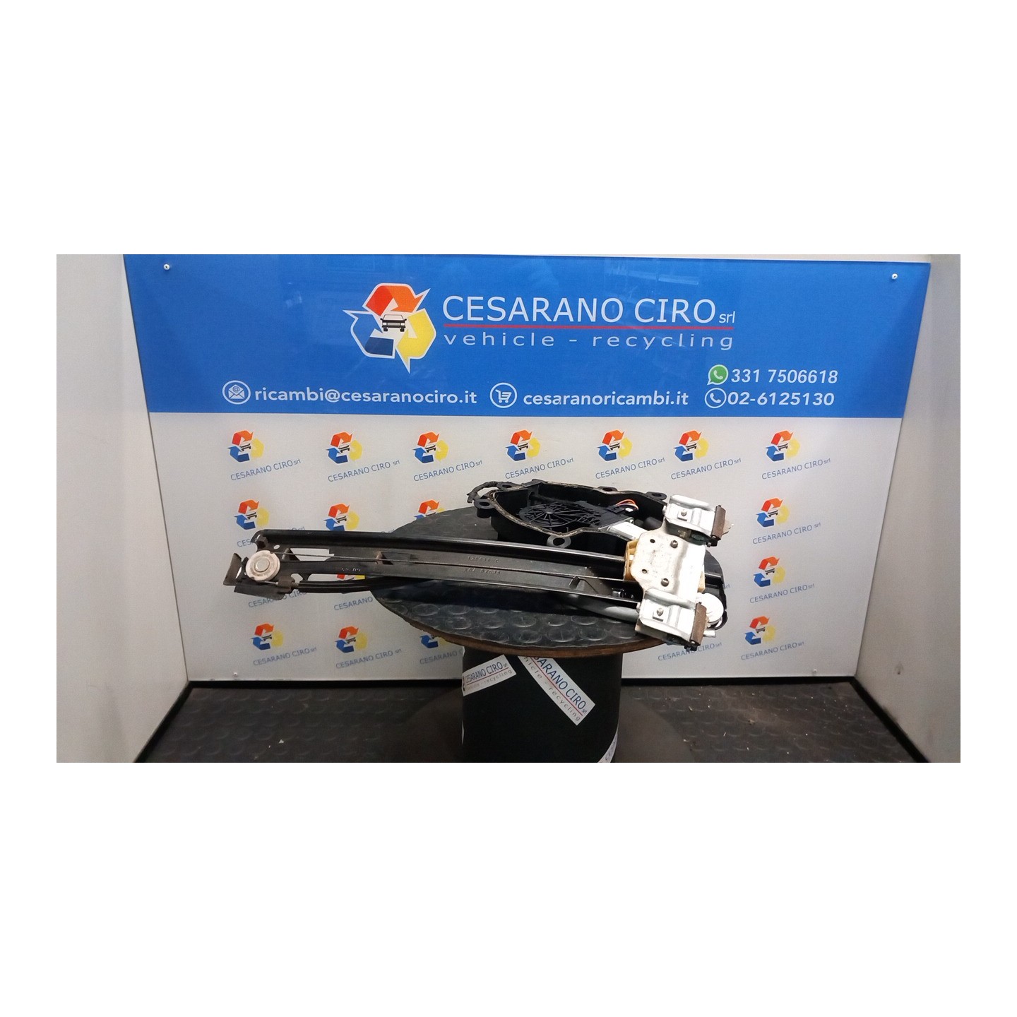 ALZACRISTALLO PORTA POST. SX. 071 SEAT IBIZA (6J) (05/08-03/13) CGP 6J4839461