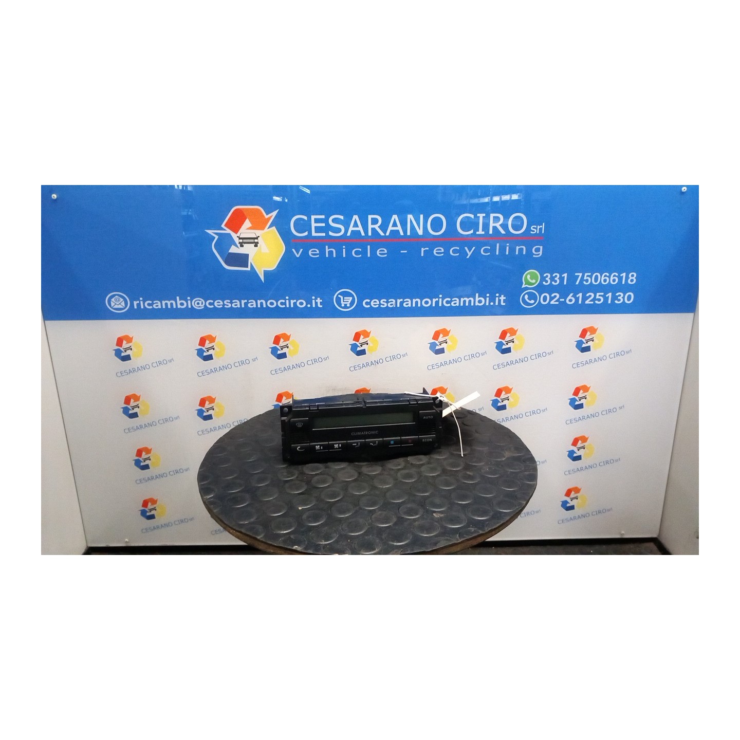 BLOCCO COMANDO CLIMATIZZAZIONE 020 SKODA OCTAVIA (1U) (05/97-07/04) ALH 1J0819045E01C
