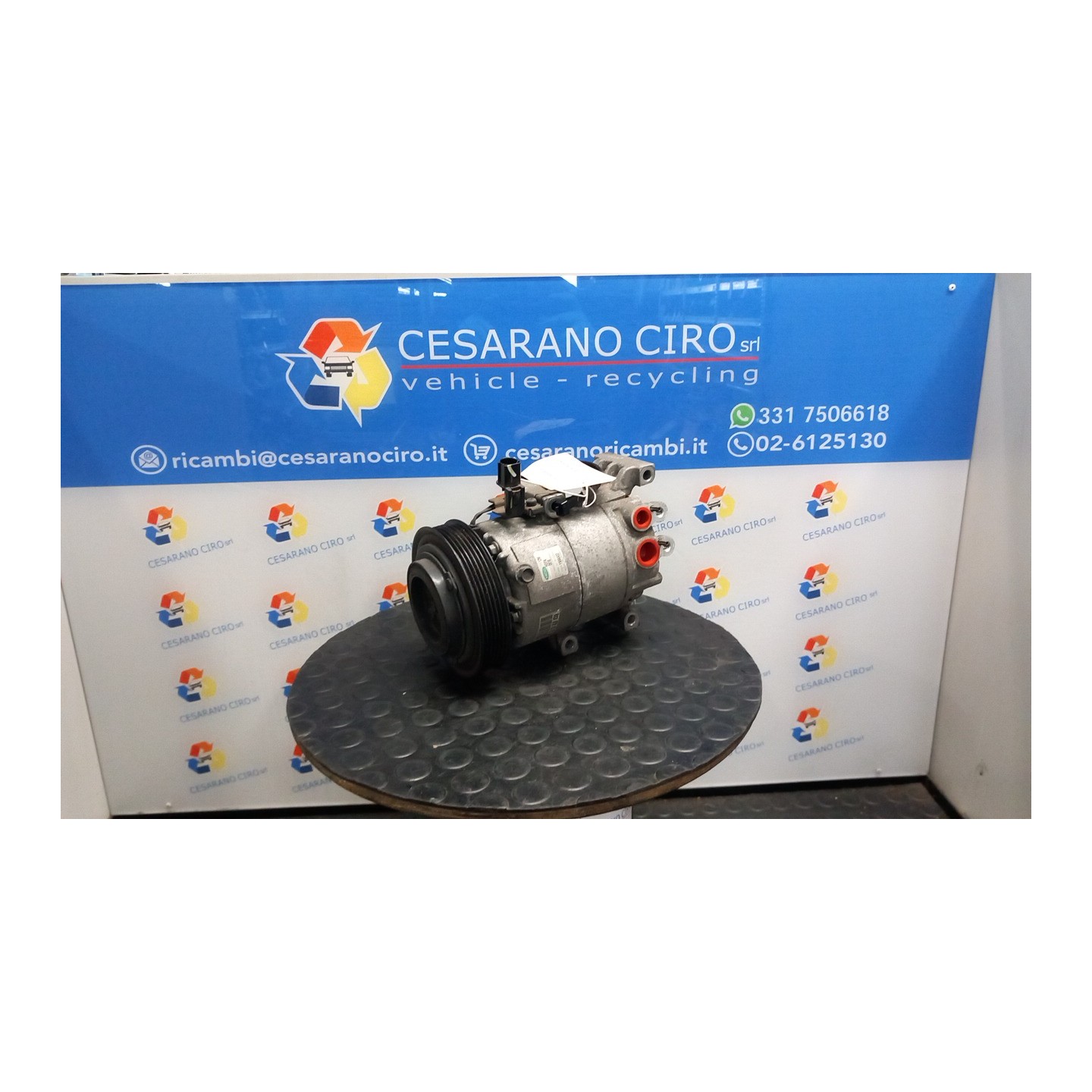 COMPRESSORE A/C 054 HYUNDAI IX20 (10/10-) G4FA 977012K001