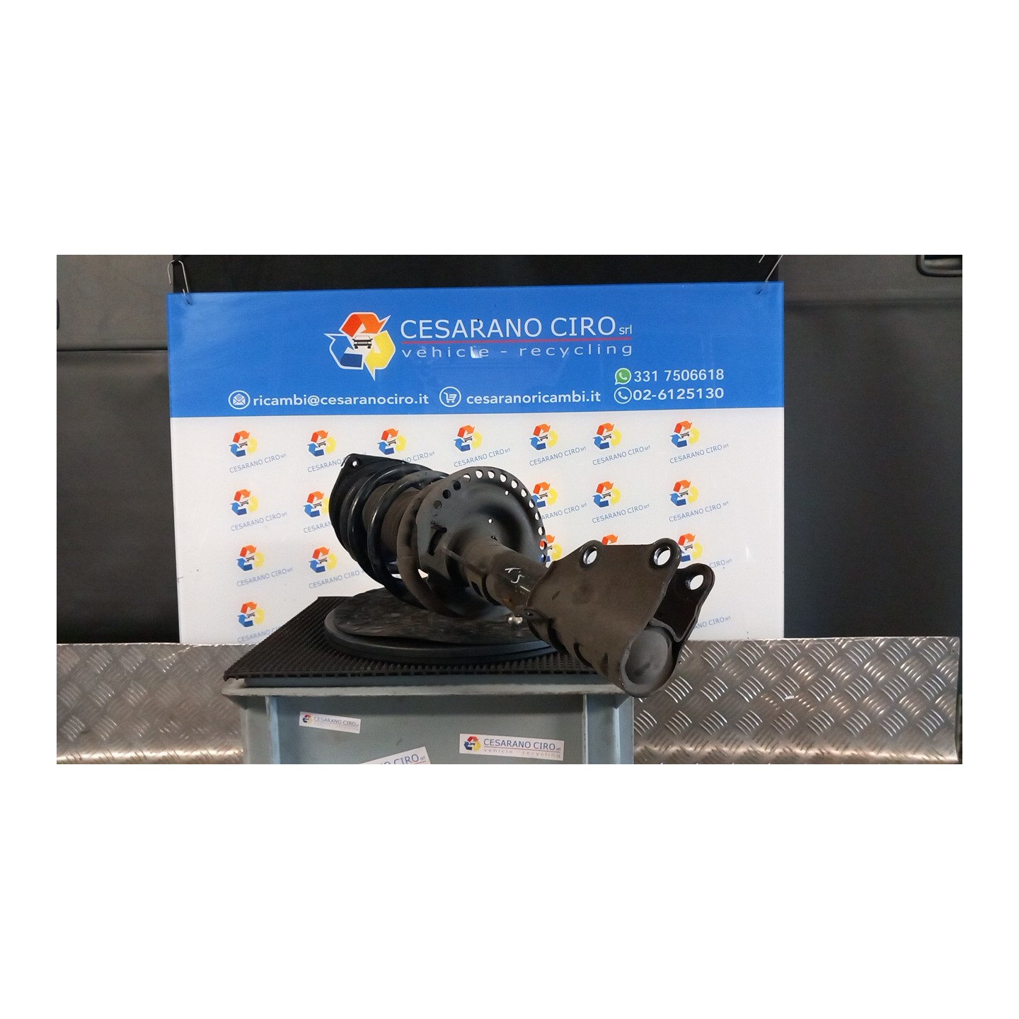 AMMORTIZZATORE ANT. SX. 144 RENAULT KANGOO FURGONE (04/13-) K9KF6 543022707R
