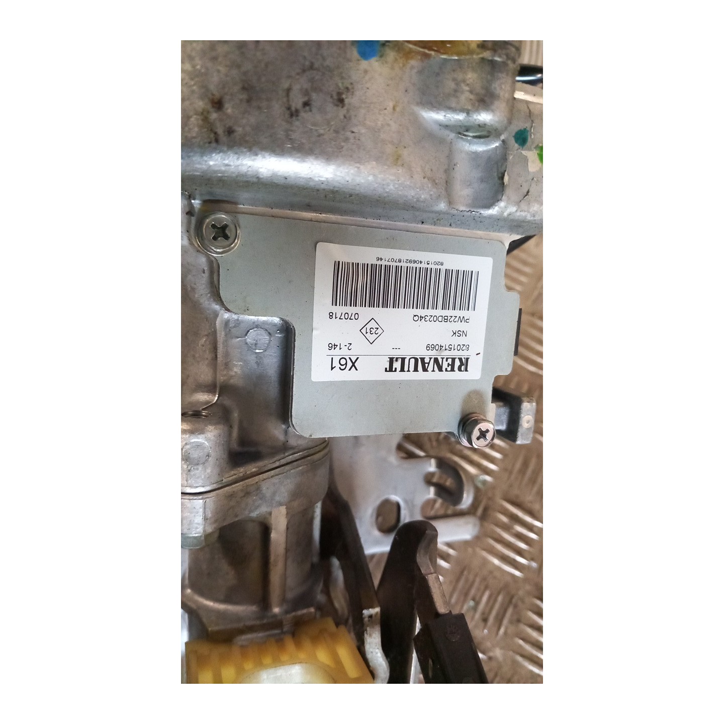 SERVOSTERZO ELETTRONICO 147 RENAULT KANGOO FURGONE (04/13-) K9KF6 8201558590