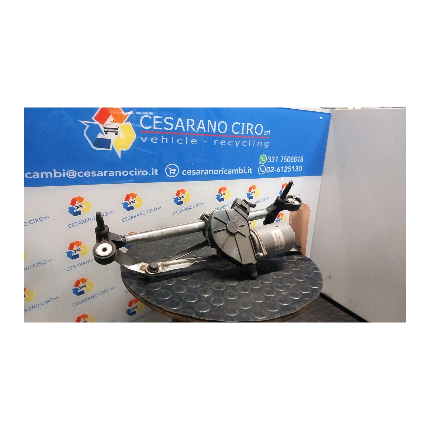 MECCANISMO TERGIPARABREZZA CON MOTORINO 169 OPEL CORSA (X15) (12/14-12/19) B12XEROPTLDC 13432685