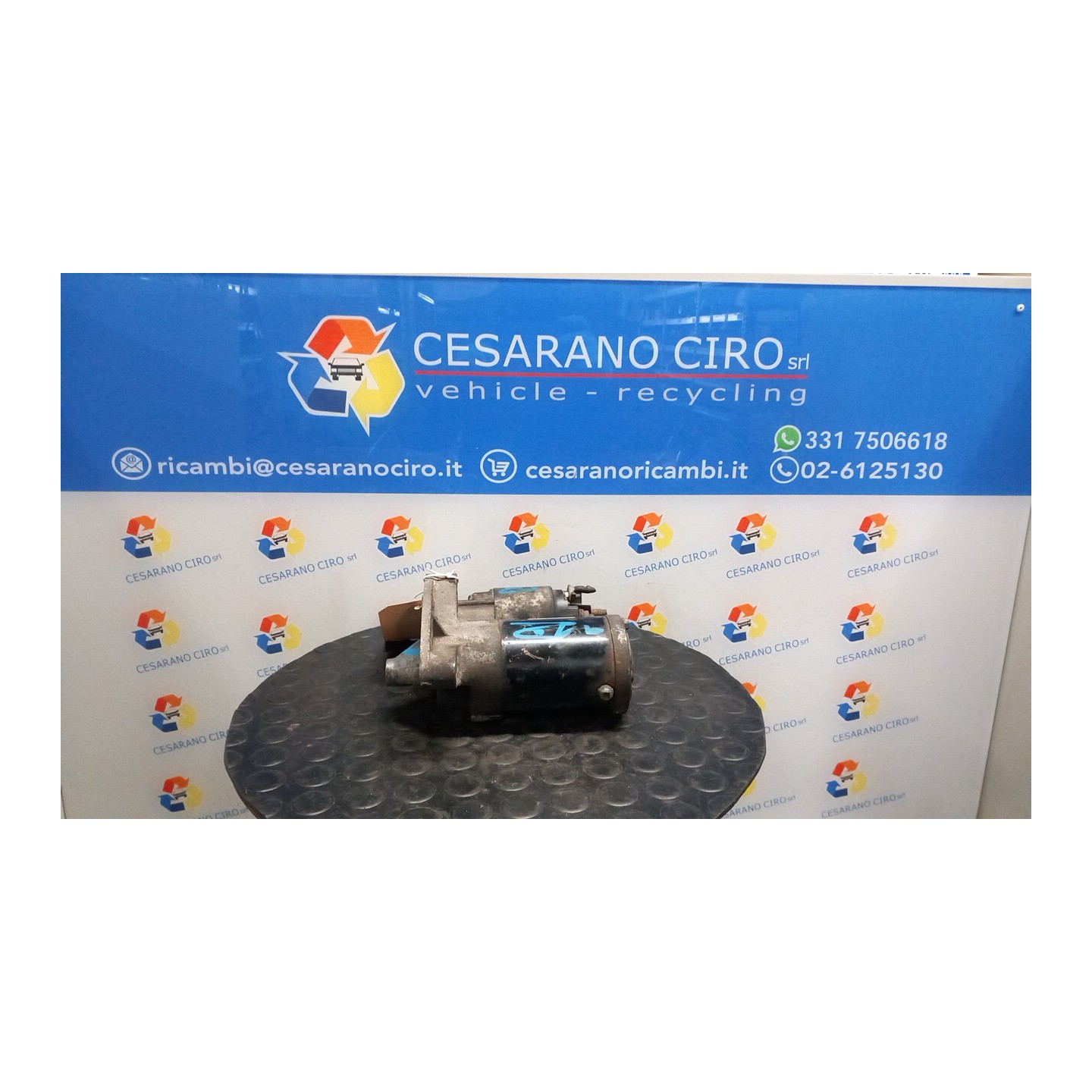 MOTORINO AVVIAMENTO 004 FIAT FIORINO (3N) (10/07-) KFT 9609313280