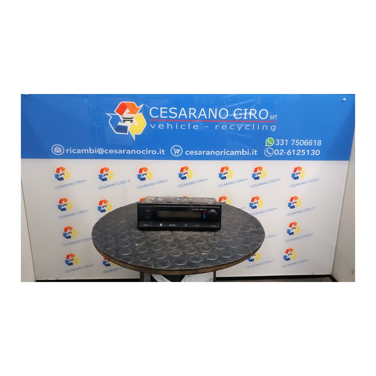BLOCCO COMANDO CLIMATIZZAZIONE 020 NISSAN X-TRAIL (T30) (07/01-09/03) YD22 275008H902