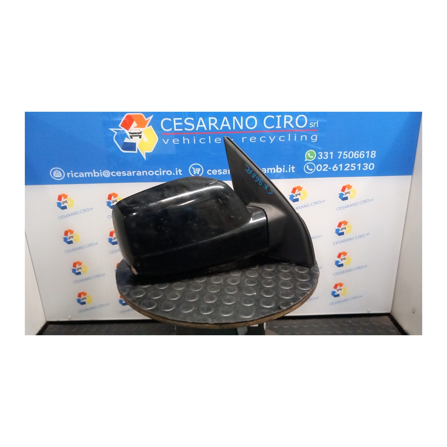 RETROVISORE EST. REGOLAZ. ELETTR. DX. 024 NISSAN X-TRAIL (T30) (07/01-09/03) YD22 K6301EQ08A