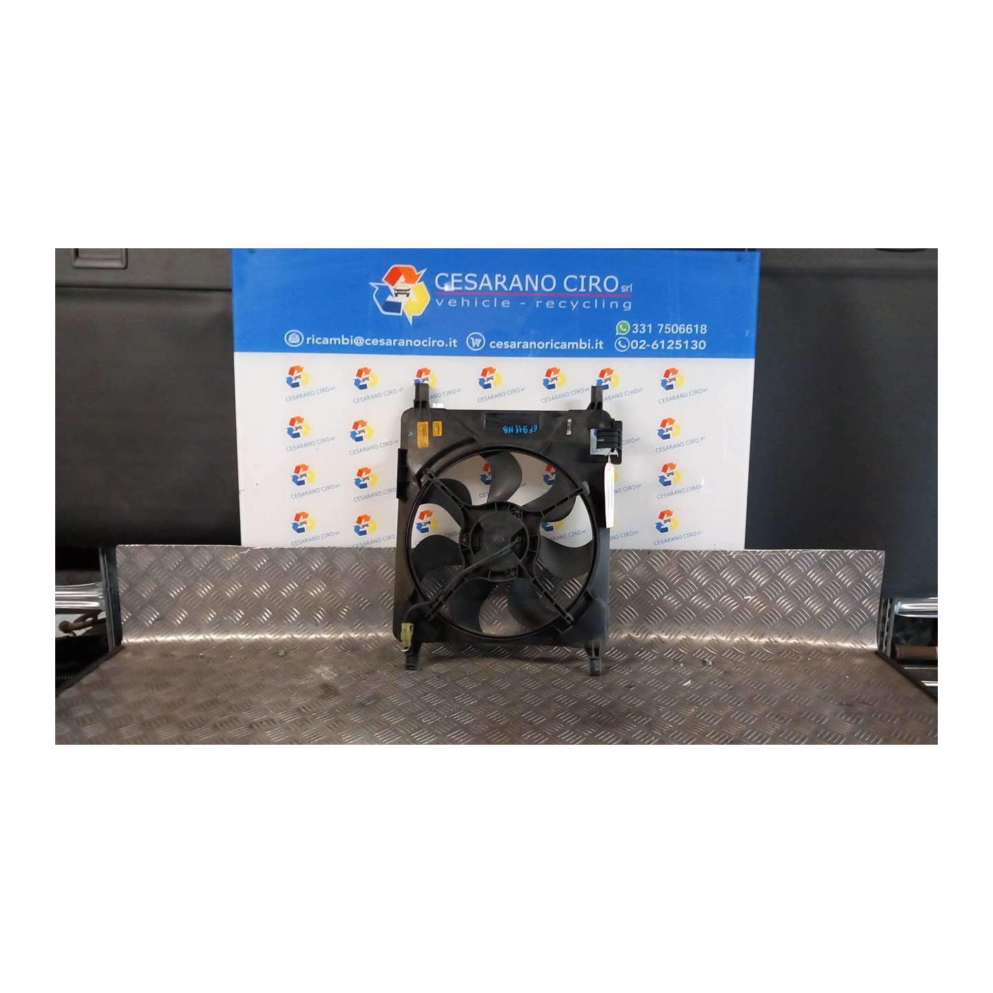 ELETTROVENTOLA CON SUPPORTO P/A/C 062 CHEVROLET (DAEWOO) SPARK (M300) (01/10-12/15) B10D1 95978940