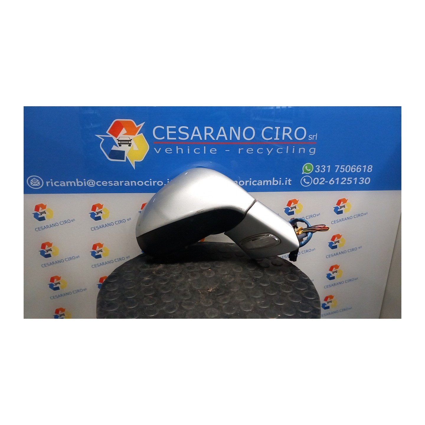 RETROVISORE EST. REGOLAZ. ELETTR. RIPIEGHEVOLE ELET. DX. 012 PEUGEOT 308 (03/11-01/15) 9HR 8153NF