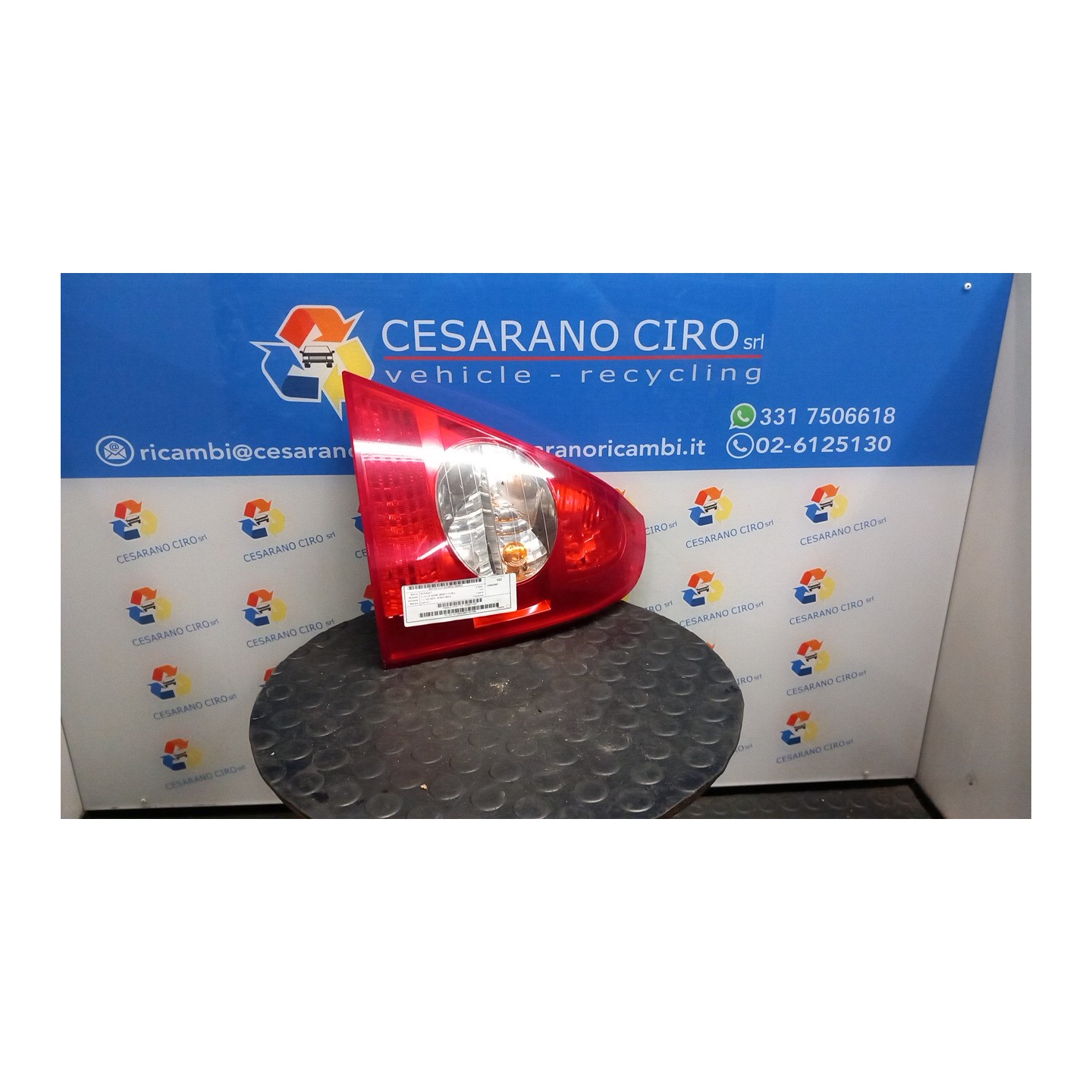FANALE POST. DX. 059 RENAULT CLIO 2A SERIE (05/01-11/10) D4FG7 8200917487