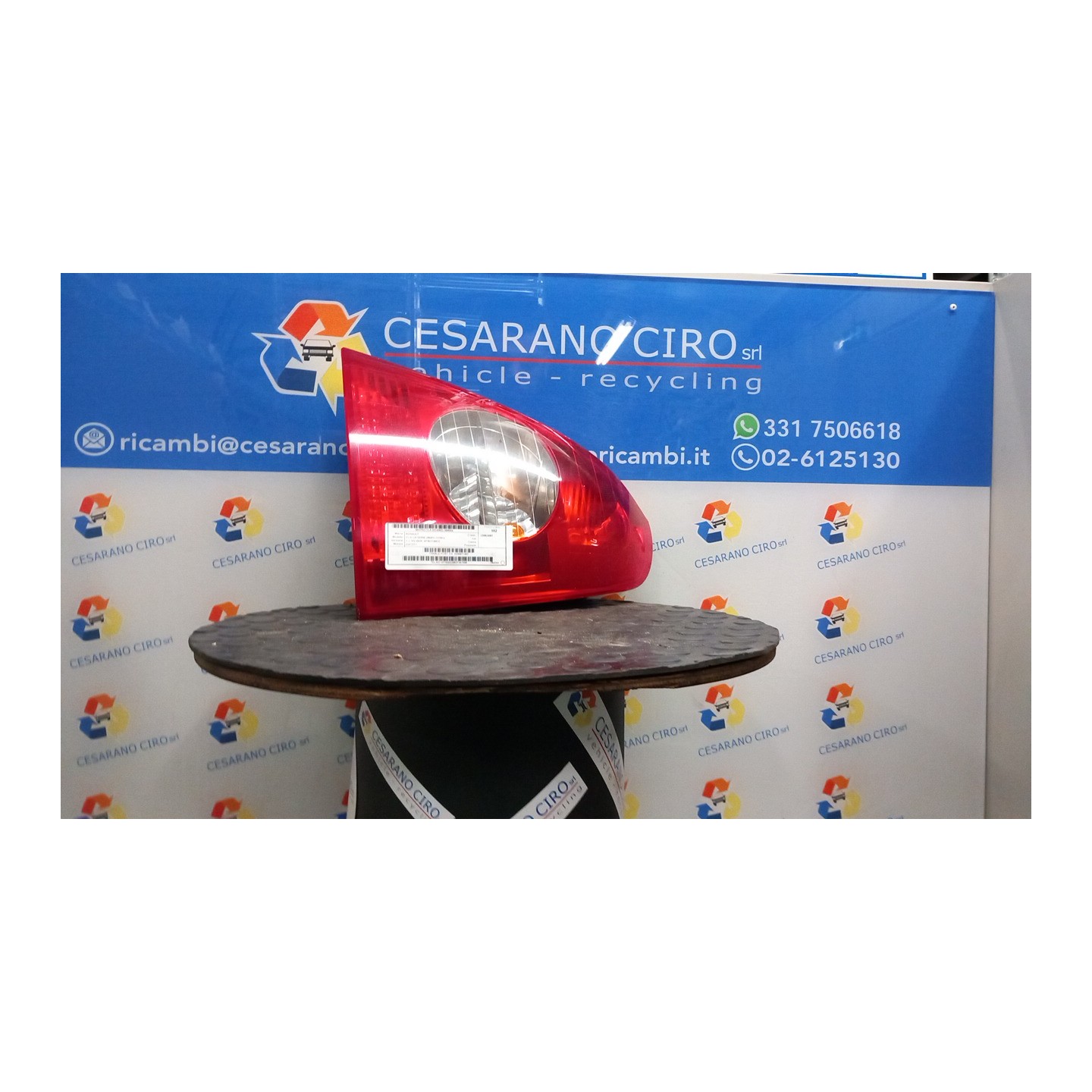 FANALE POST. DX. 059 RENAULT CLIO 2A SERIE (05/01-11/10) D4FG7 8200917487