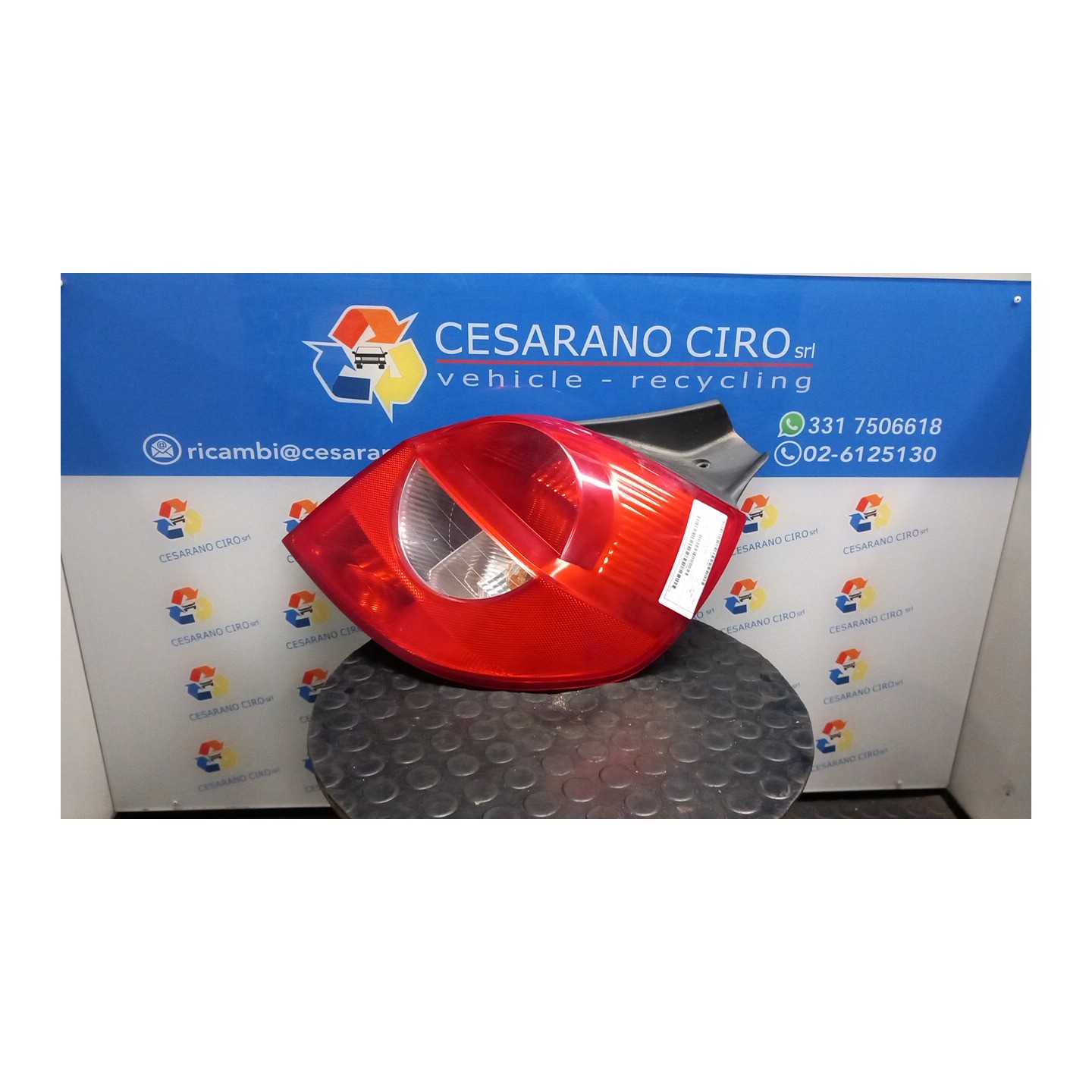 FANALE POST. DX. 065 RENAULT CLIO 3A SERIE (07/05-05/09) K4MC8 8200459960