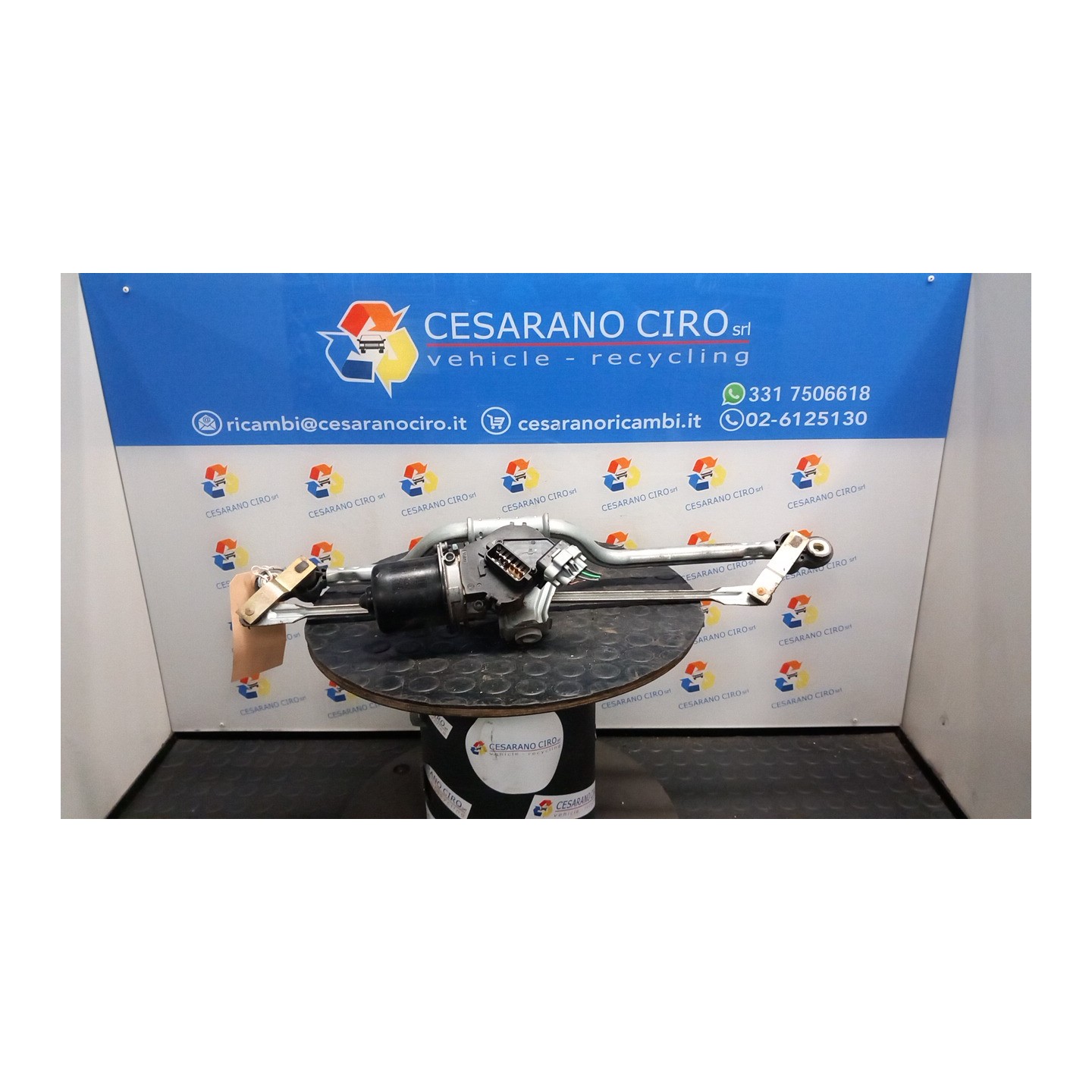 MECCANISMO TERGIPARABREZZA VALEO 072 RENAULT CLIO 2A SERIE (05/01-11/10) D7FG7 7701052155