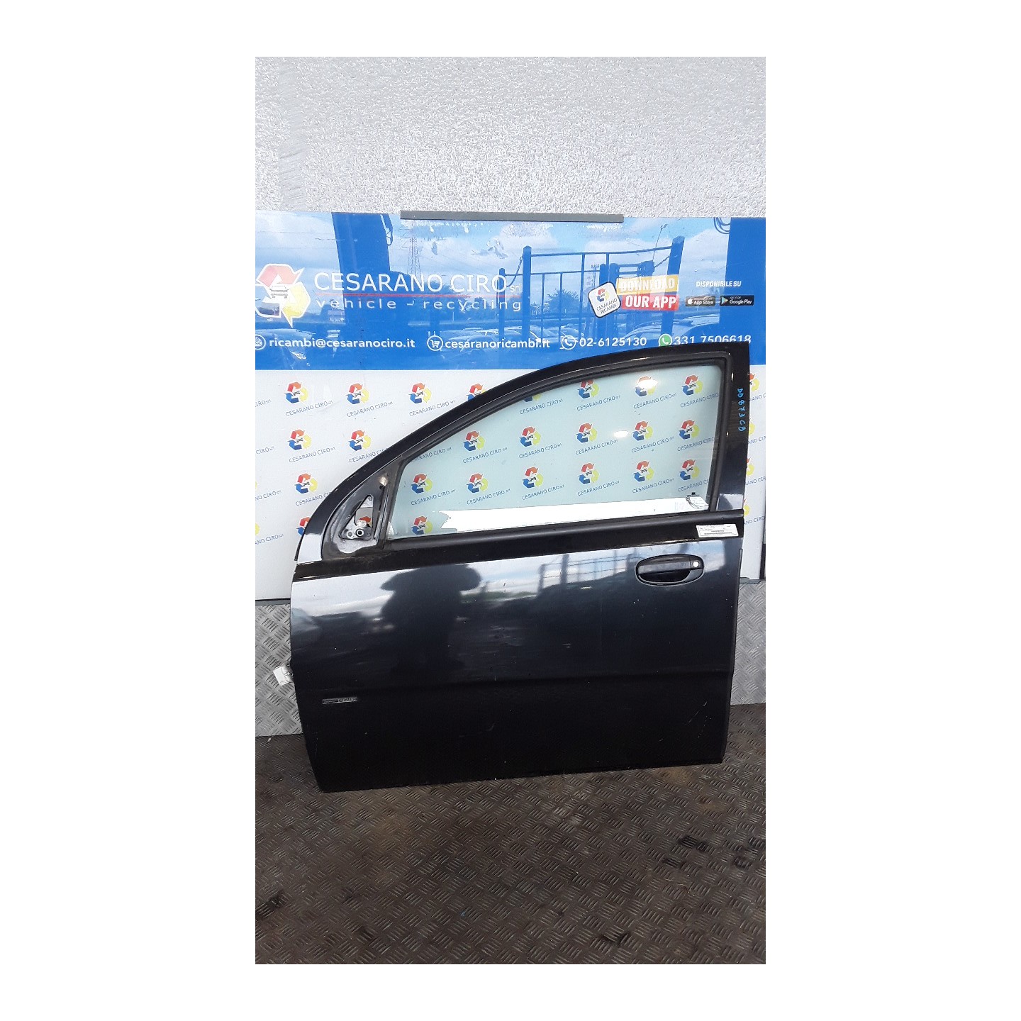 PORTA ANT. SX. 027 CHEVROLET (DAEWOO) KALOS (T200) (01/05-10/08) B12S1 96897359