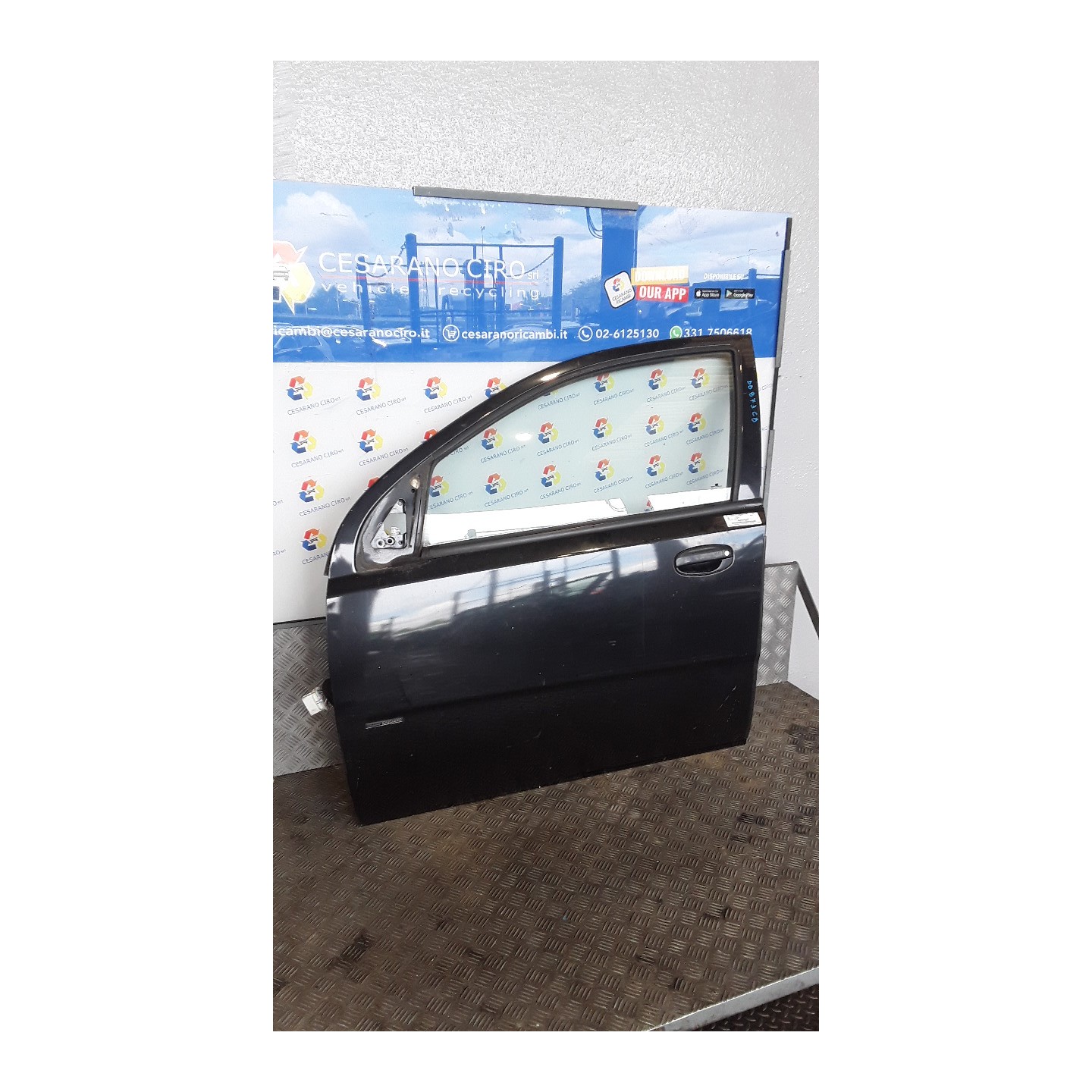 PORTA ANT. SX. 027 CHEVROLET (DAEWOO) KALOS (T200) (01/05-10/08) B12S1 96897359