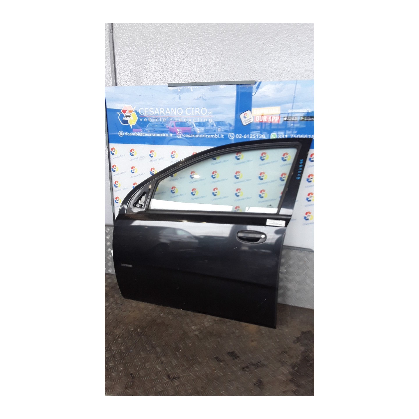 PORTA ANT. SX. 027 CHEVROLET (DAEWOO) KALOS (T200) (01/05-10/08) B12S1 96897359