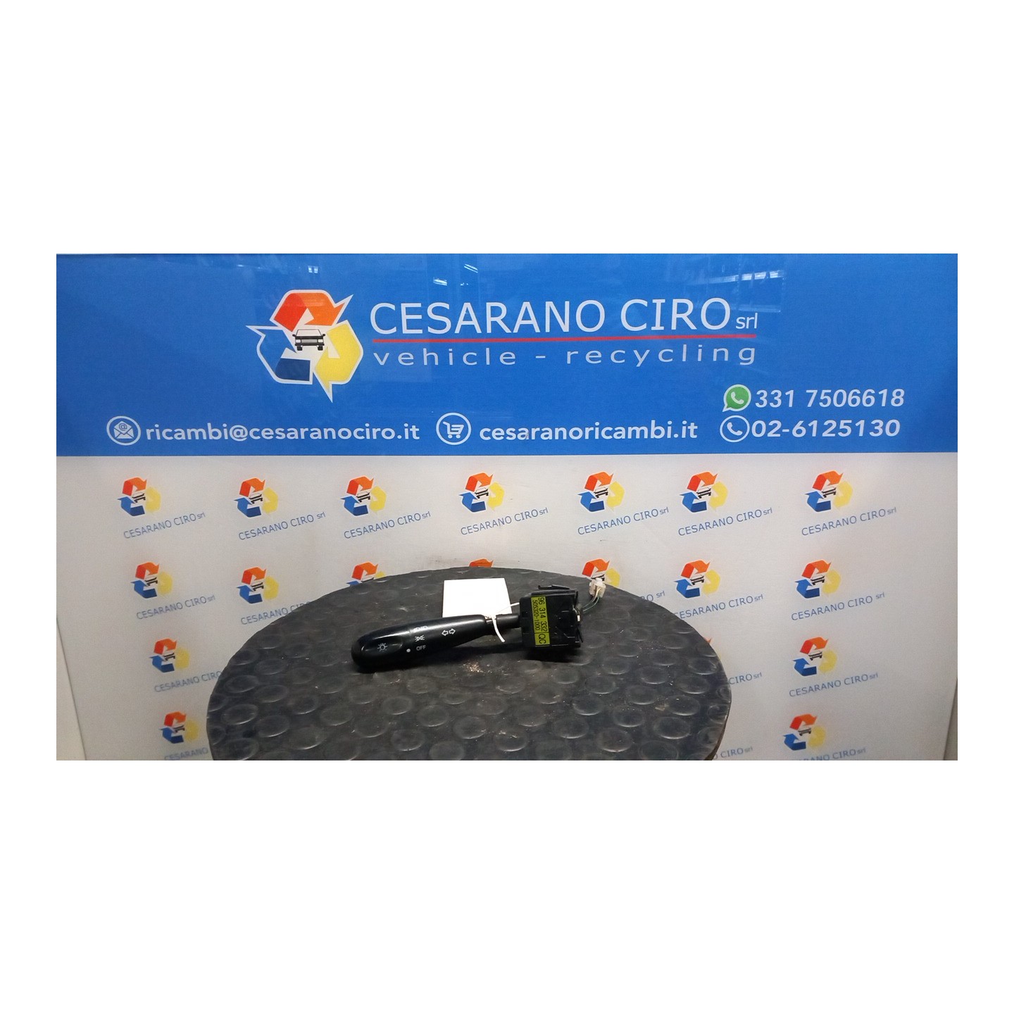 BLOCCO COMANDO VOLANTE LUCI 032 CHEVROLET (DAEWOO) MATIZ (M100) (12/00-02/06) F8CV 96242526