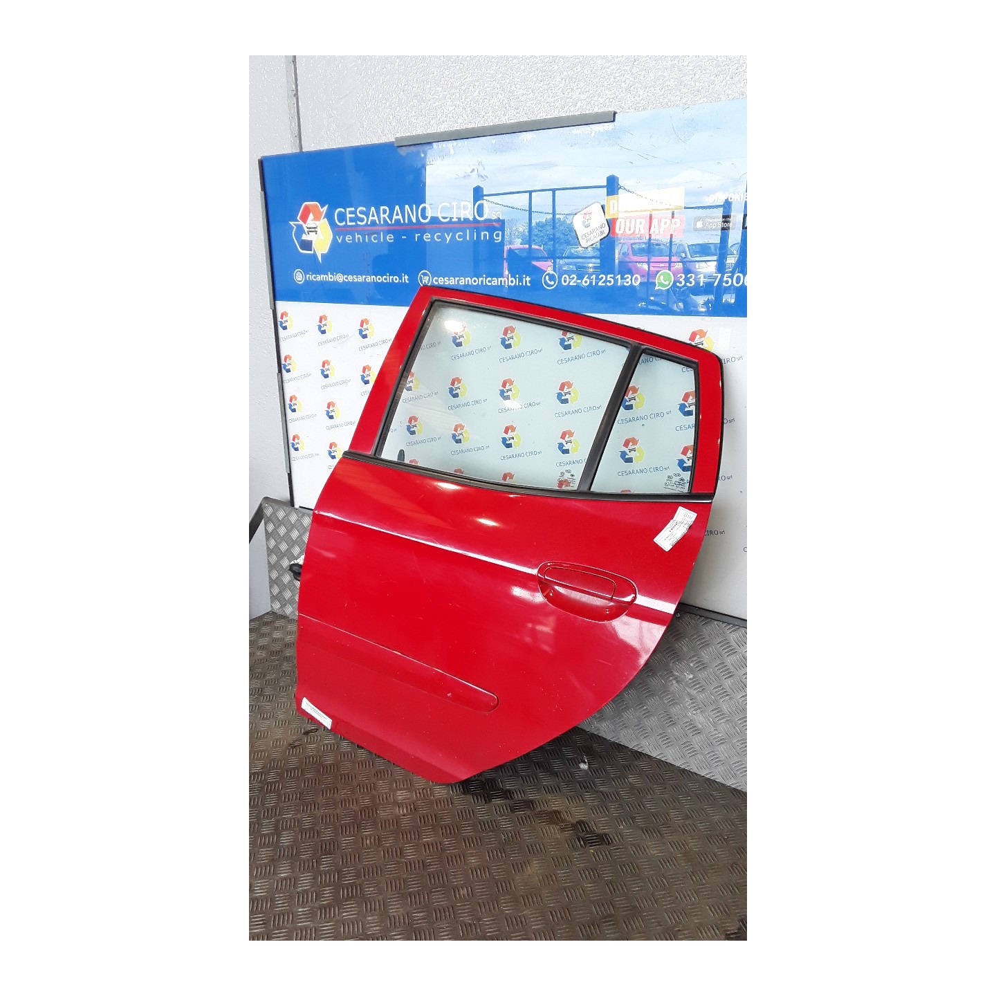 PORTA POST. SX. 063 KIA PICANTO 1A SERIE (02/08-07/11 G4HG 7700307010