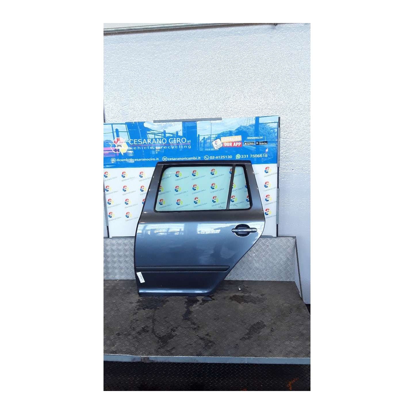 PORTA POST. SX. 100 SKODA OCTAVIA (1Z) (08/04-01/09) BLS 1Z5833051