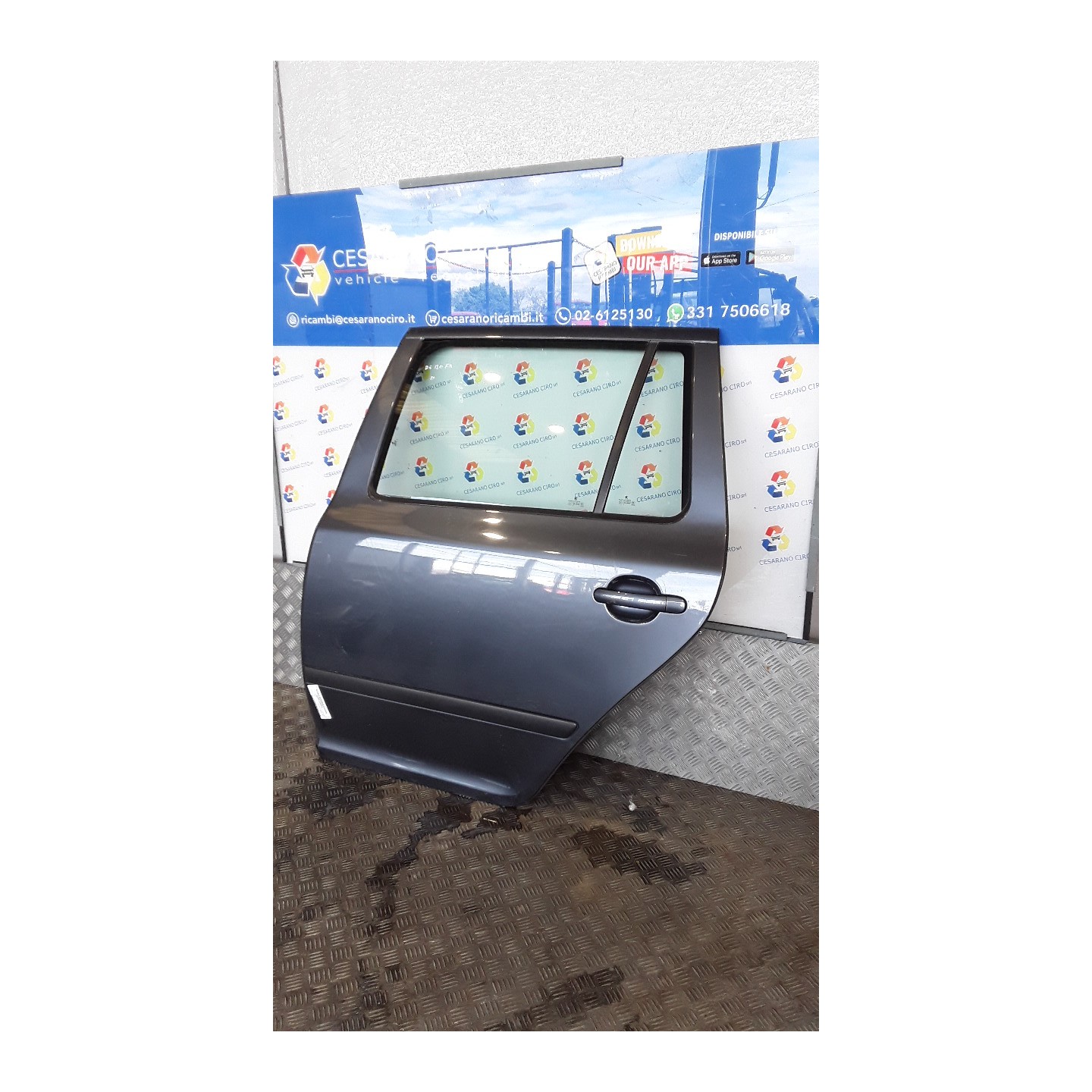 PORTA POST. SX. 100 SKODA OCTAVIA (1Z) (08/04-01/09) BLS 1Z5833051