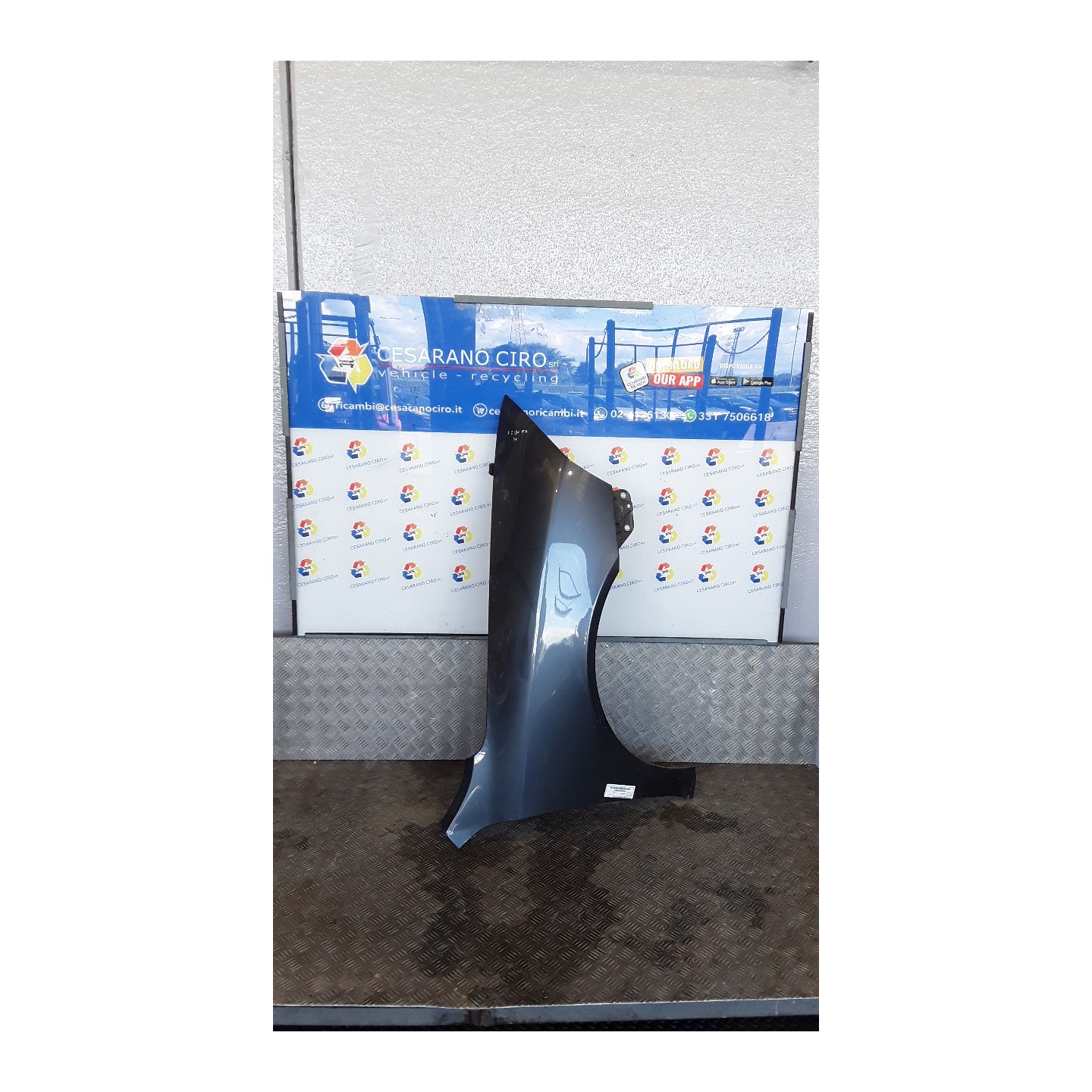 PARAFANGO ANT. DX. 101 SKODA OCTAVIA (1Z) (08/04-01/09) BLS 1Z0821106A