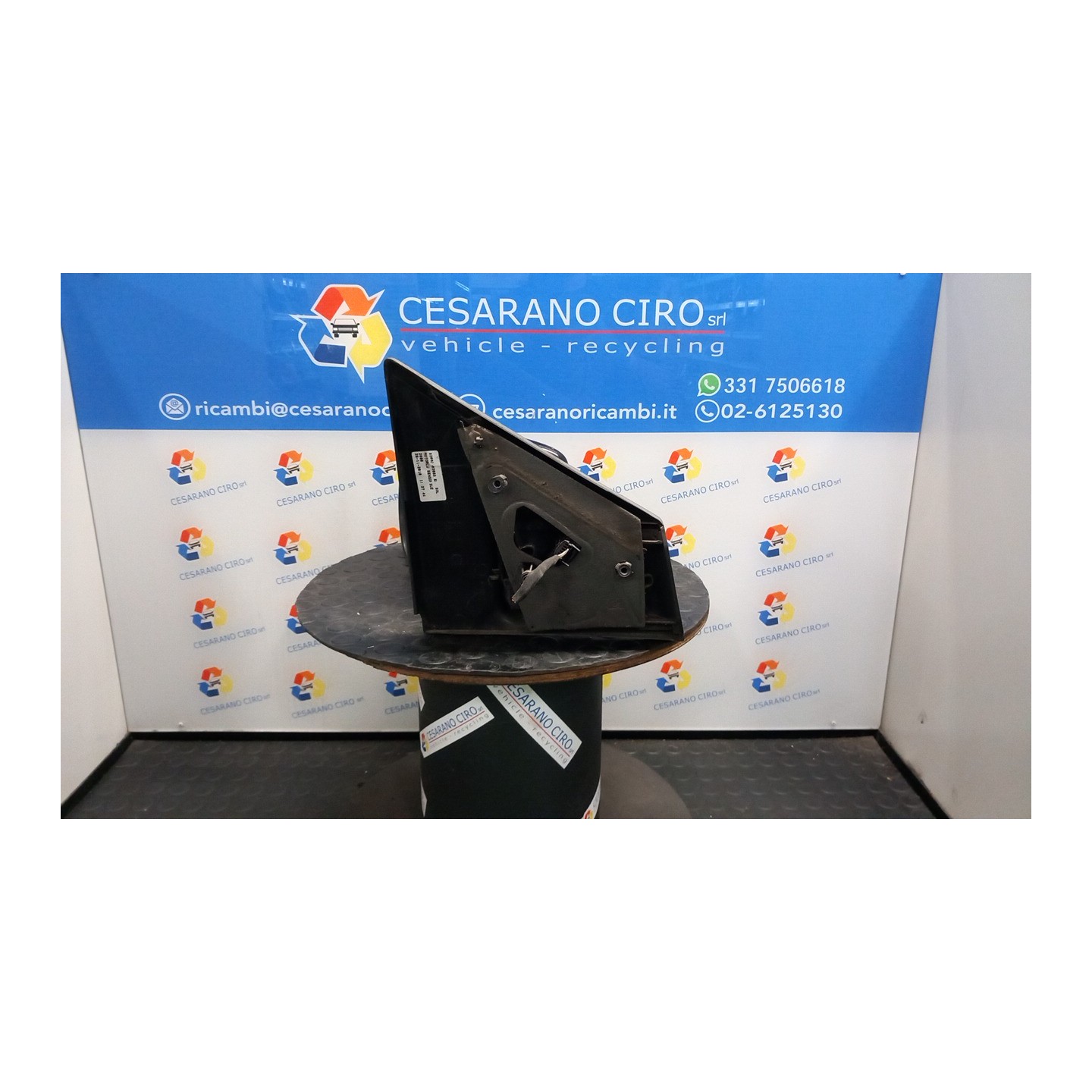 RETROVISORE EST. REGOLAZ. ELETTR. RETROVISORI ESTERNI 01 SX. 106 RENAULT CLIO 3A SERIE (05/09-) D4FE7 7701071870