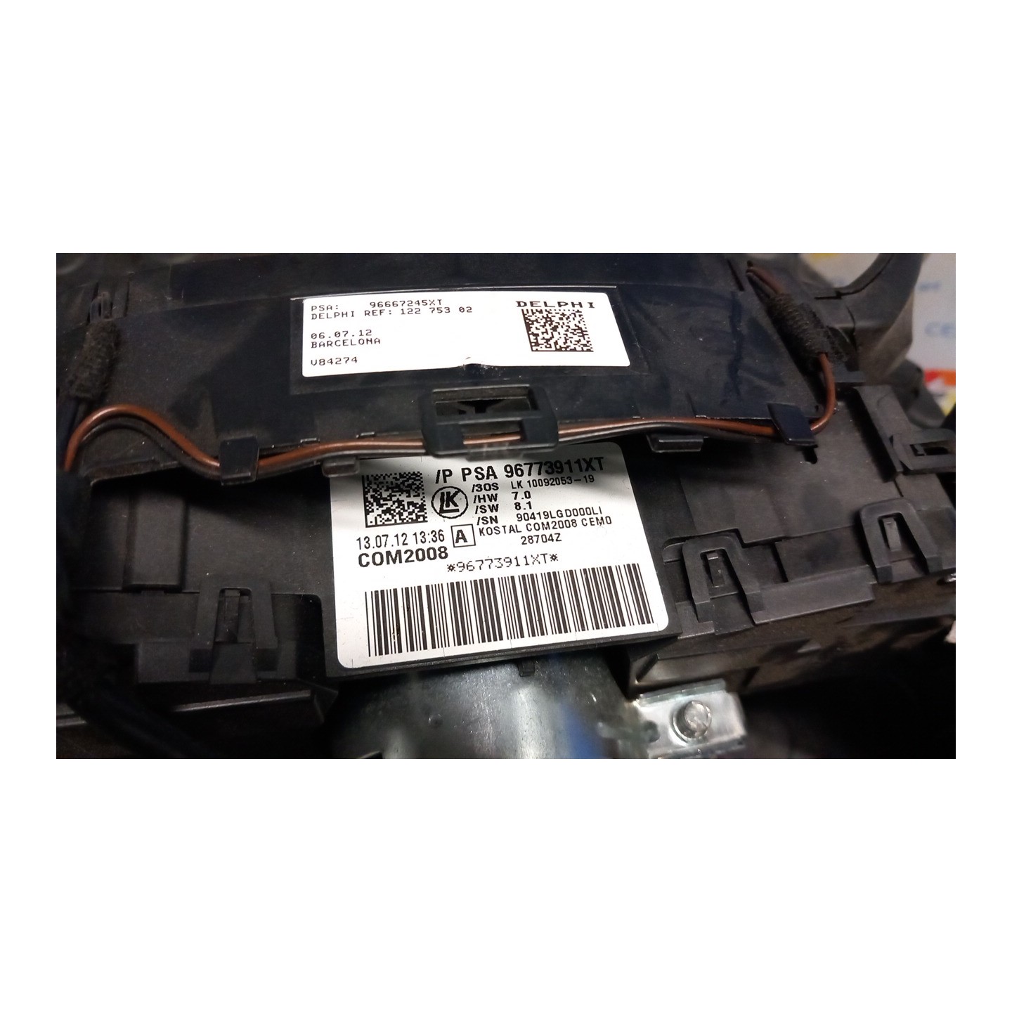 DEVIOGUIDASGANCIO 110 PEUGEOT 5008 (10/09-03/17) 9H05 96773907ZD