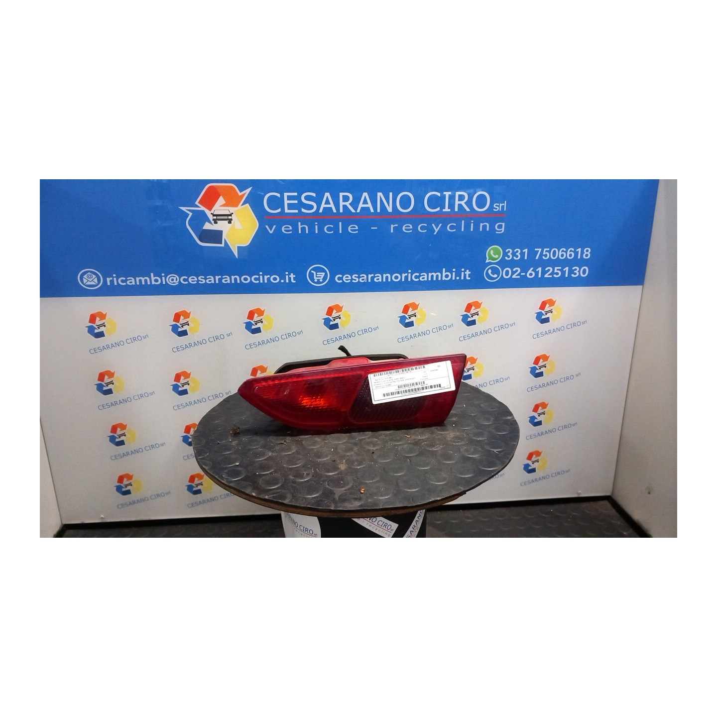 FANALE POST. PARTE INT. DX. 135 ALFA ROMEO 156 1A SERIE (03/02-05/03) 937A2000 60620138