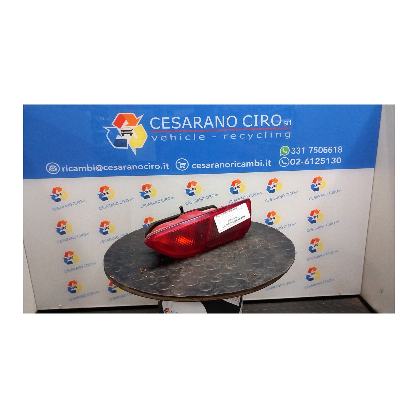 FANALE POST. PARTE INT. DX. 135 ALFA ROMEO 156 1A SERIE (03/02-05/03) 937A2000 60620138