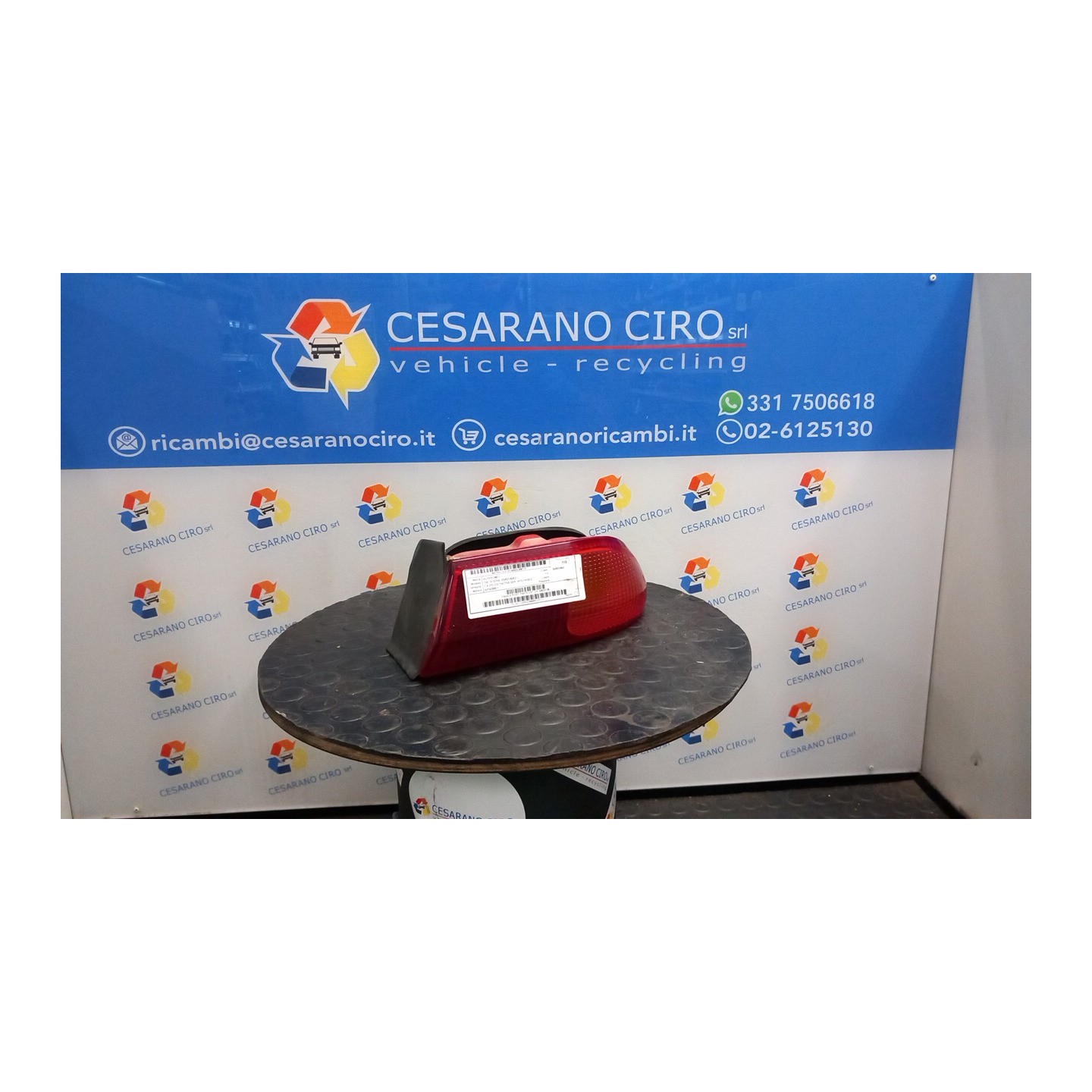 FANALE POST. PARTE EST. DX. 137 ALFA ROMEO 156 1A SERIE (03/02-05/03) 937A2000 60620136