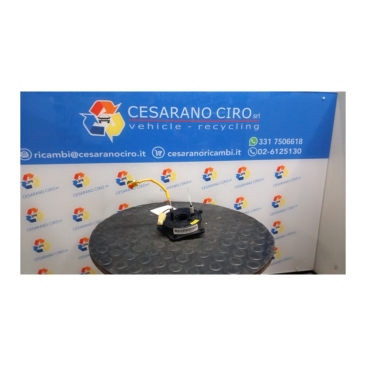 CONTATTO SPIRALIFORME AIRBAG 155 CHEVROLET (DAEWOO) SPARK (M300) (01/10-12/15) B10D1 94529528