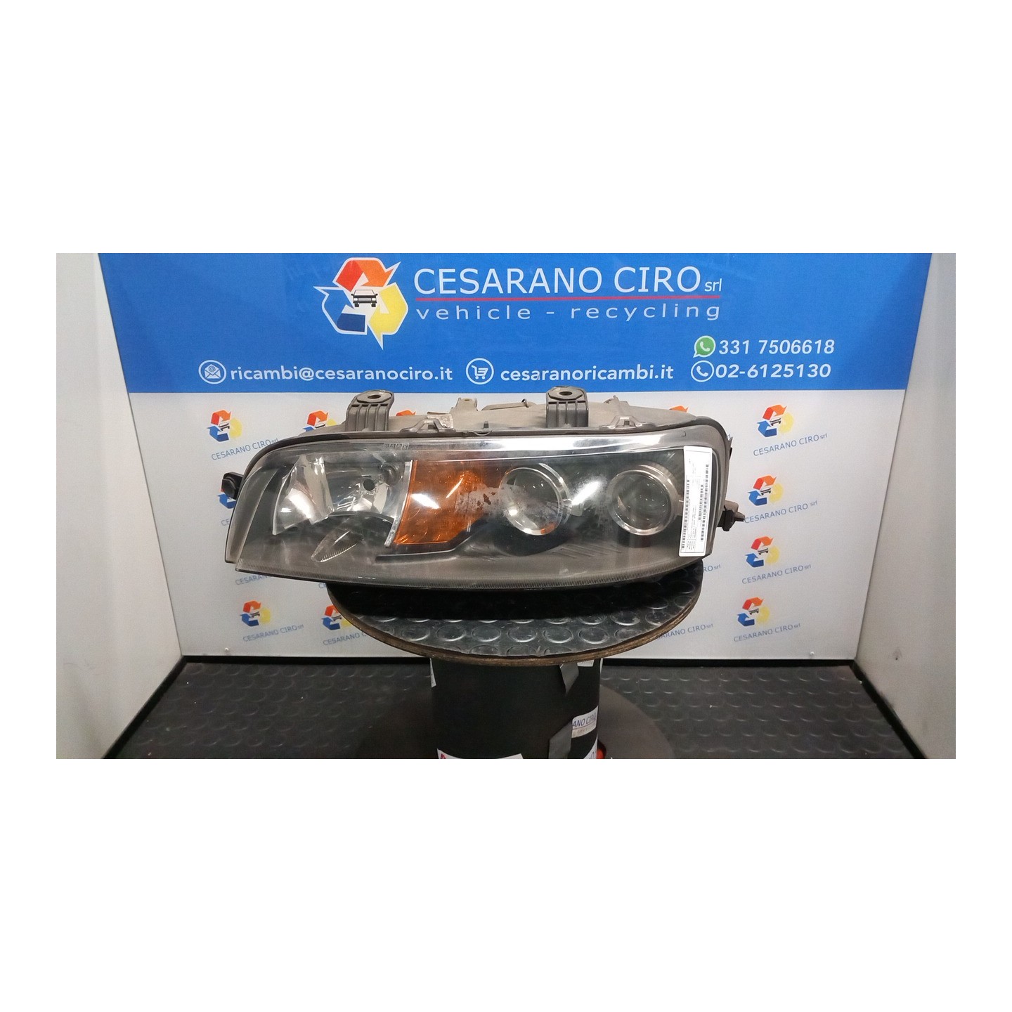 PROIETTORE C/FENDINEBBIA SX. 039 FIAT PUNTO (1N/1P) (07/99-12/05) 188A5000 46522725