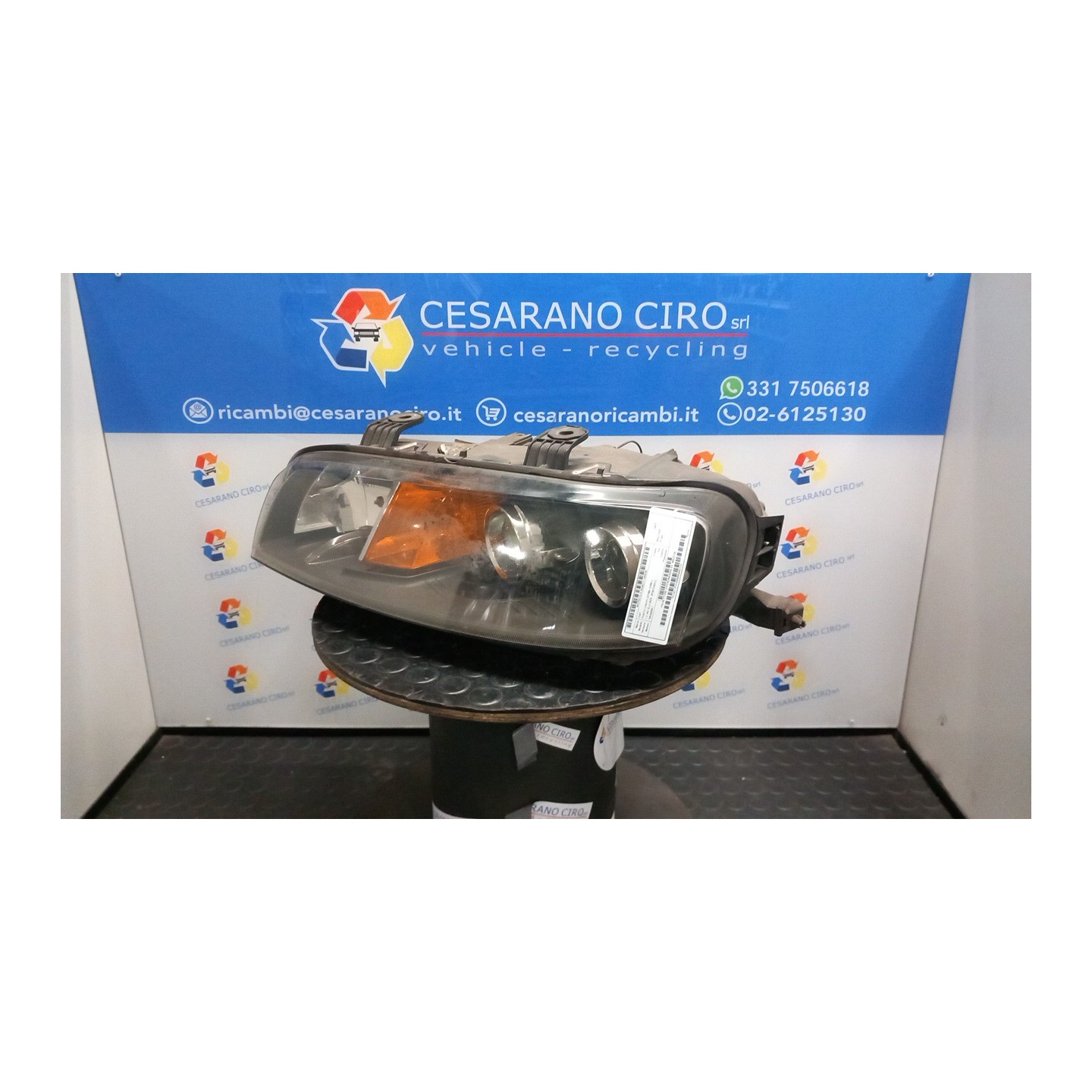 PROIETTORE C/FENDINEBBIA SX. 039 FIAT PUNTO (1N/1P) (07/99-12/05) 188A5000 46522725