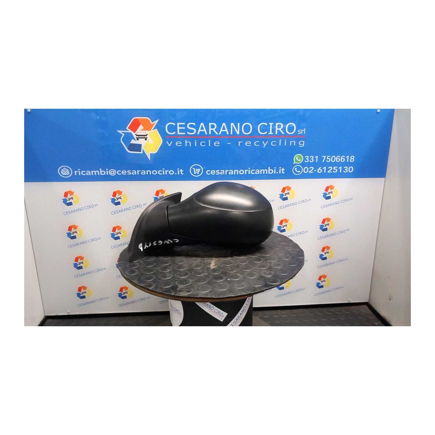 RETROVISORE EST. SX. 017 CITROEN C3 1A SERIE (02/02-12/05) HFX 8149FG