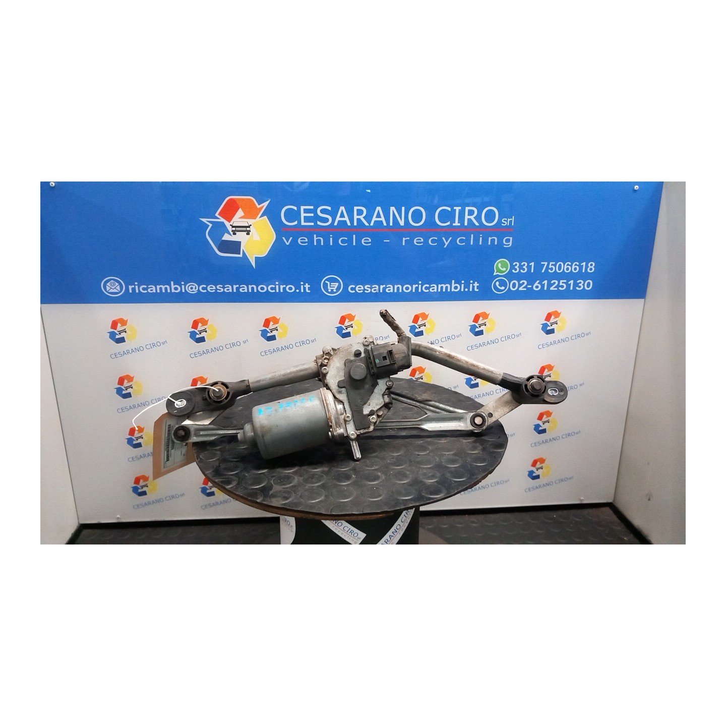 MECCANISMO TERGIPARABREZZA CON MOTORINO 029 ALFA ROMEO MITO (X6) (06/08-06/11) 955A3000 50545277