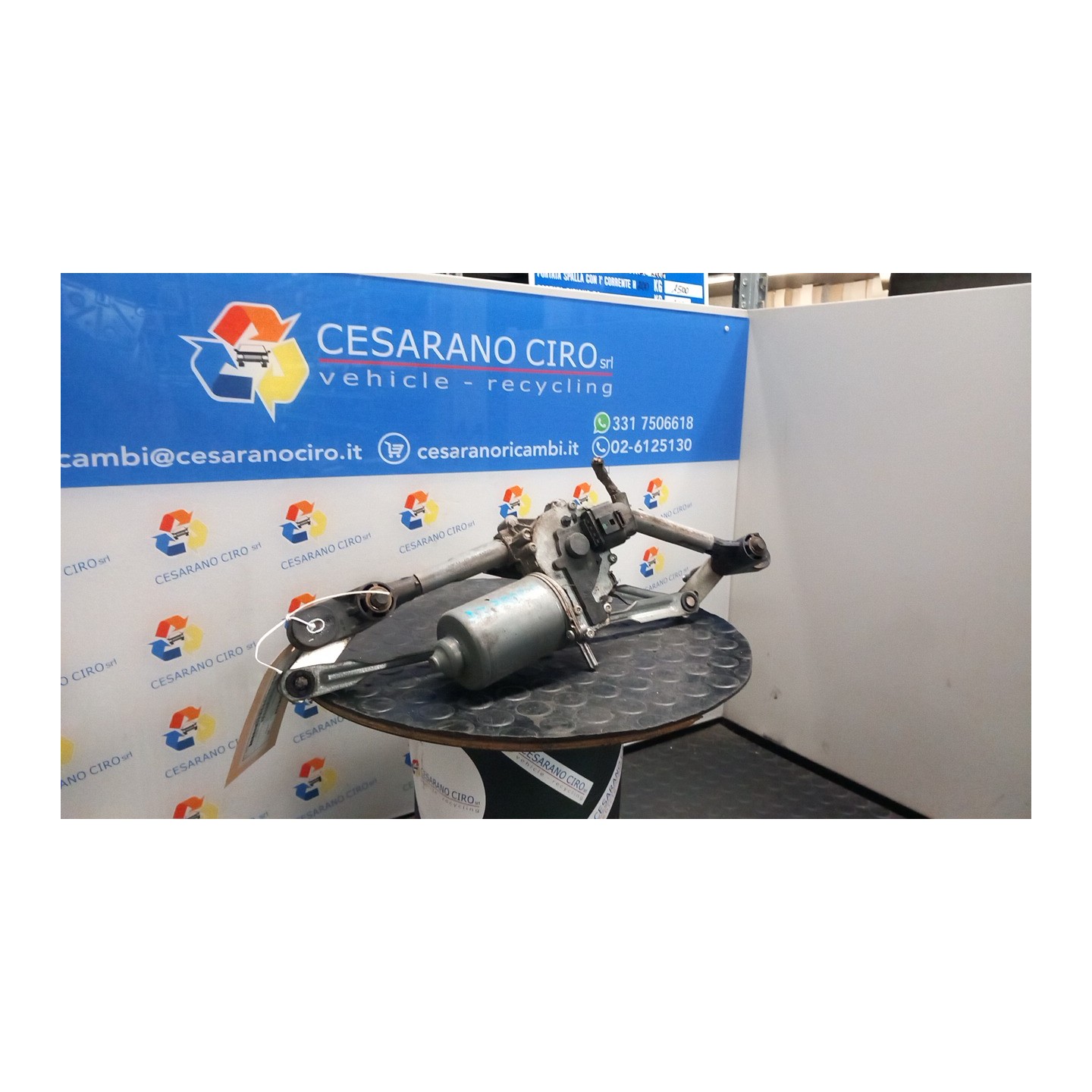 MECCANISMO TERGIPARABREZZA CON MOTORINO 029 ALFA ROMEO MITO (X6) (06/08-06/11) 955A3000 50545277
