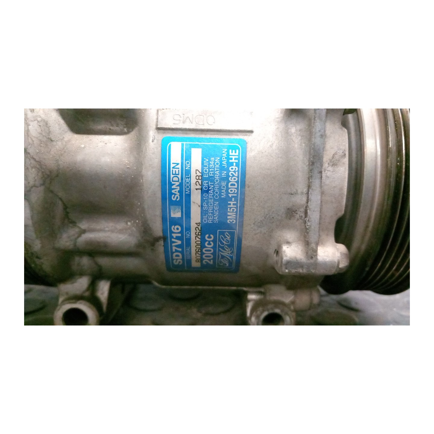 COMPRESSORE A/C ROTAZIONE 056 VOLVO C30 (10/06-) D4204T 36000570
