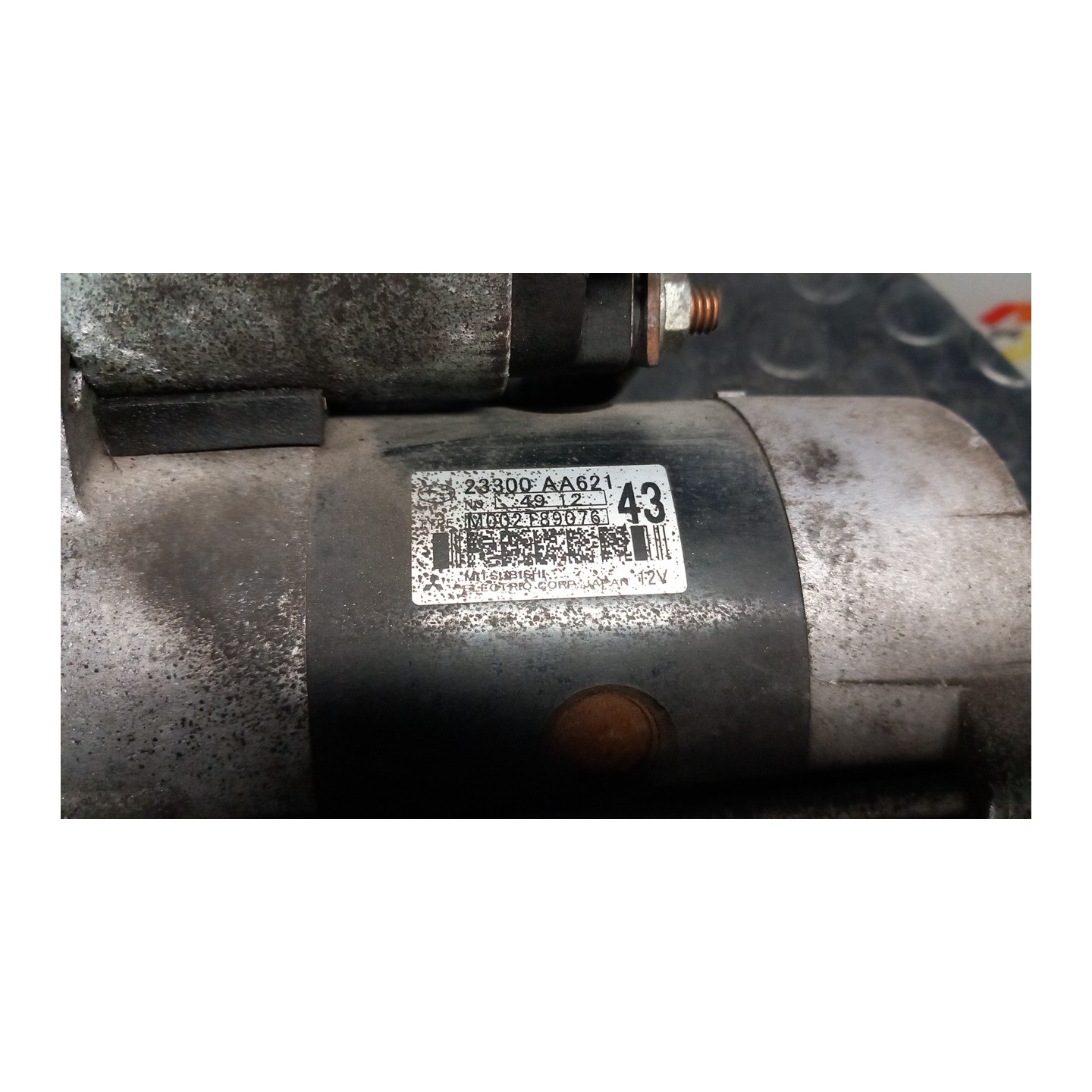 MOTORINO AVVIAMENTO 068 SUBARU XV (01/12-04/19) EE20 23300AA621