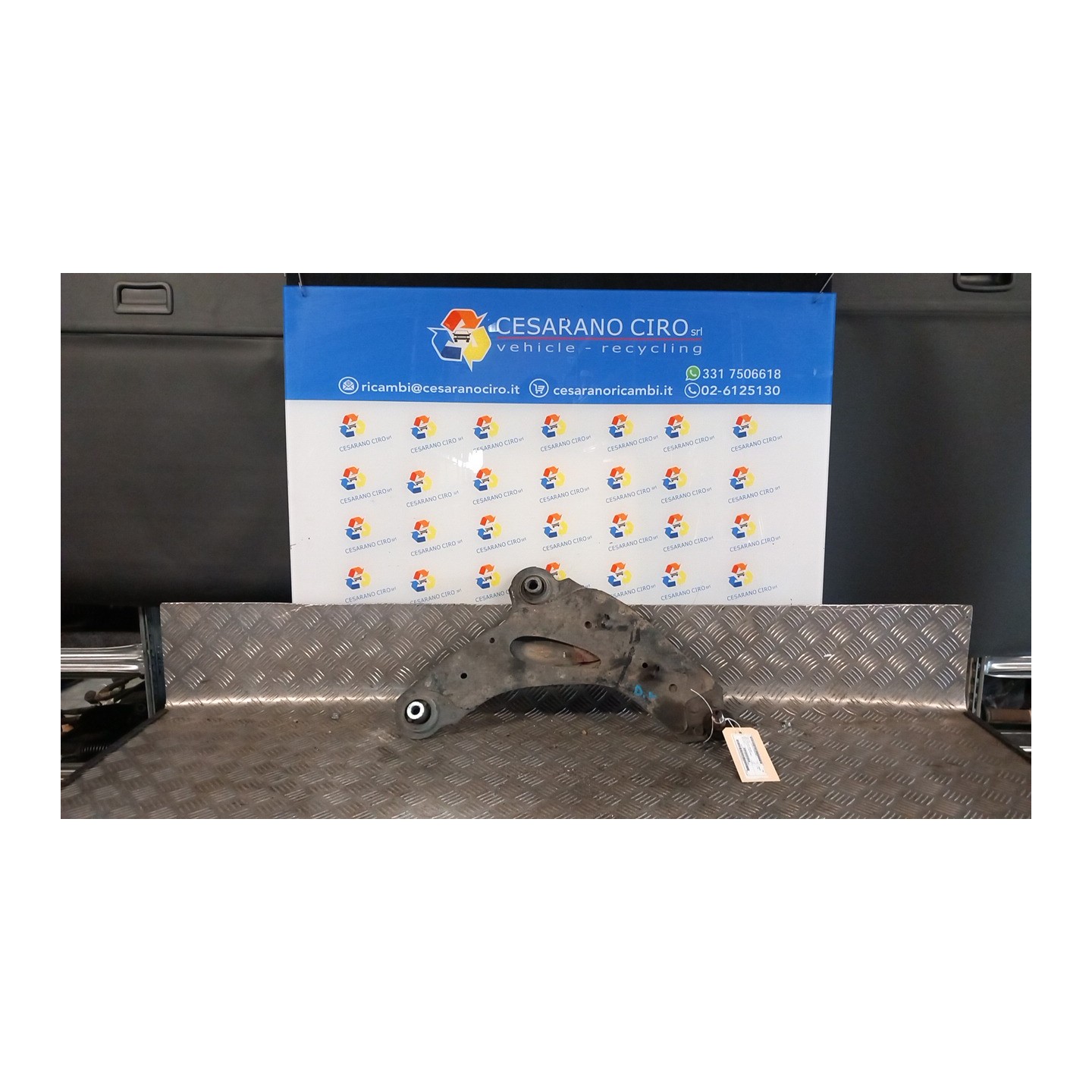 BRACCIO OSCILLANTE SOSP. ANT. DX. 071 OPEL VIVARO (X83) (10/04-09/06) F9QU7 93858142