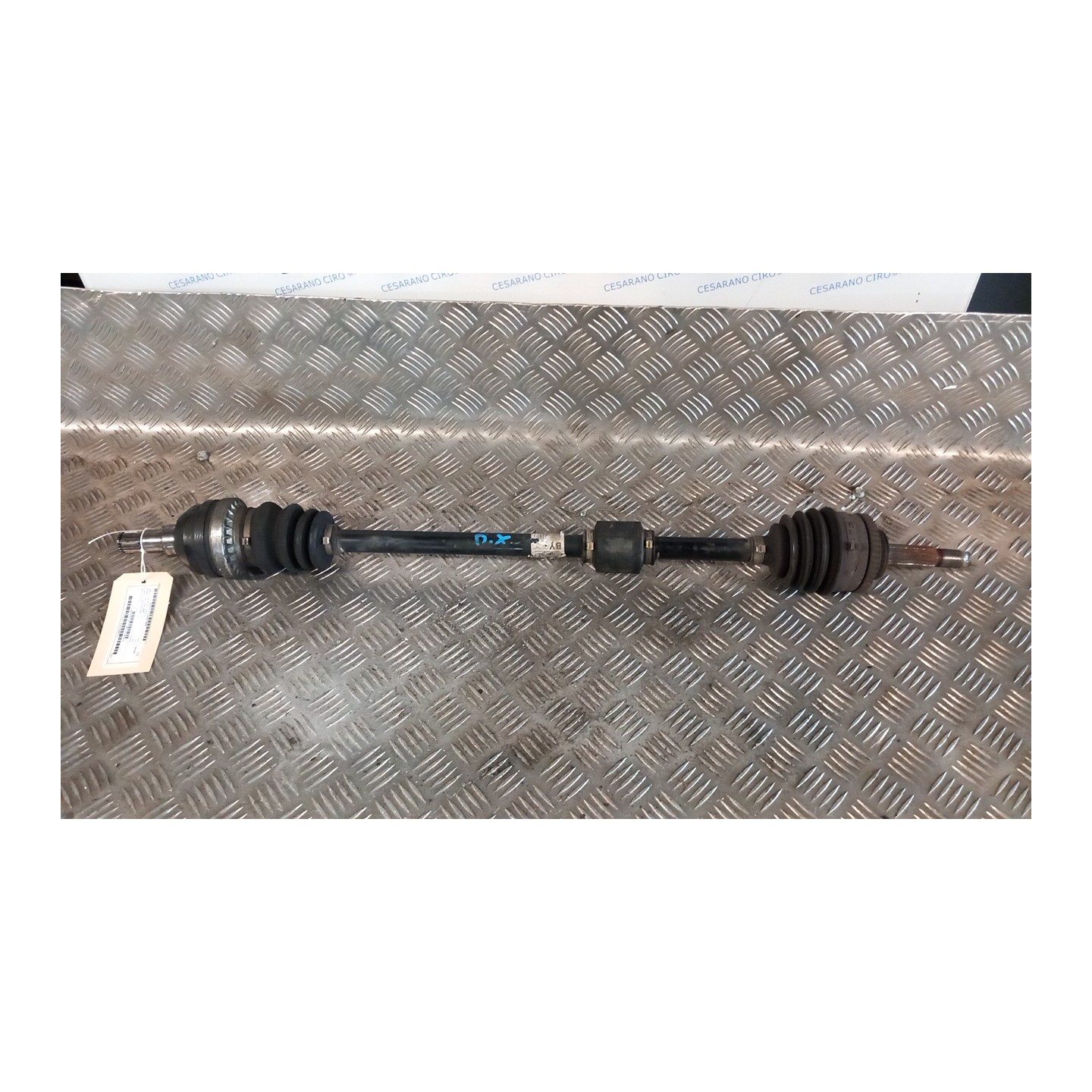 SEMIALBERO ANT. COMPL. DX. 087 CHEVROLET (DAEWOO) AVEO (T250) (06/08-11/12) B12D1 96832202