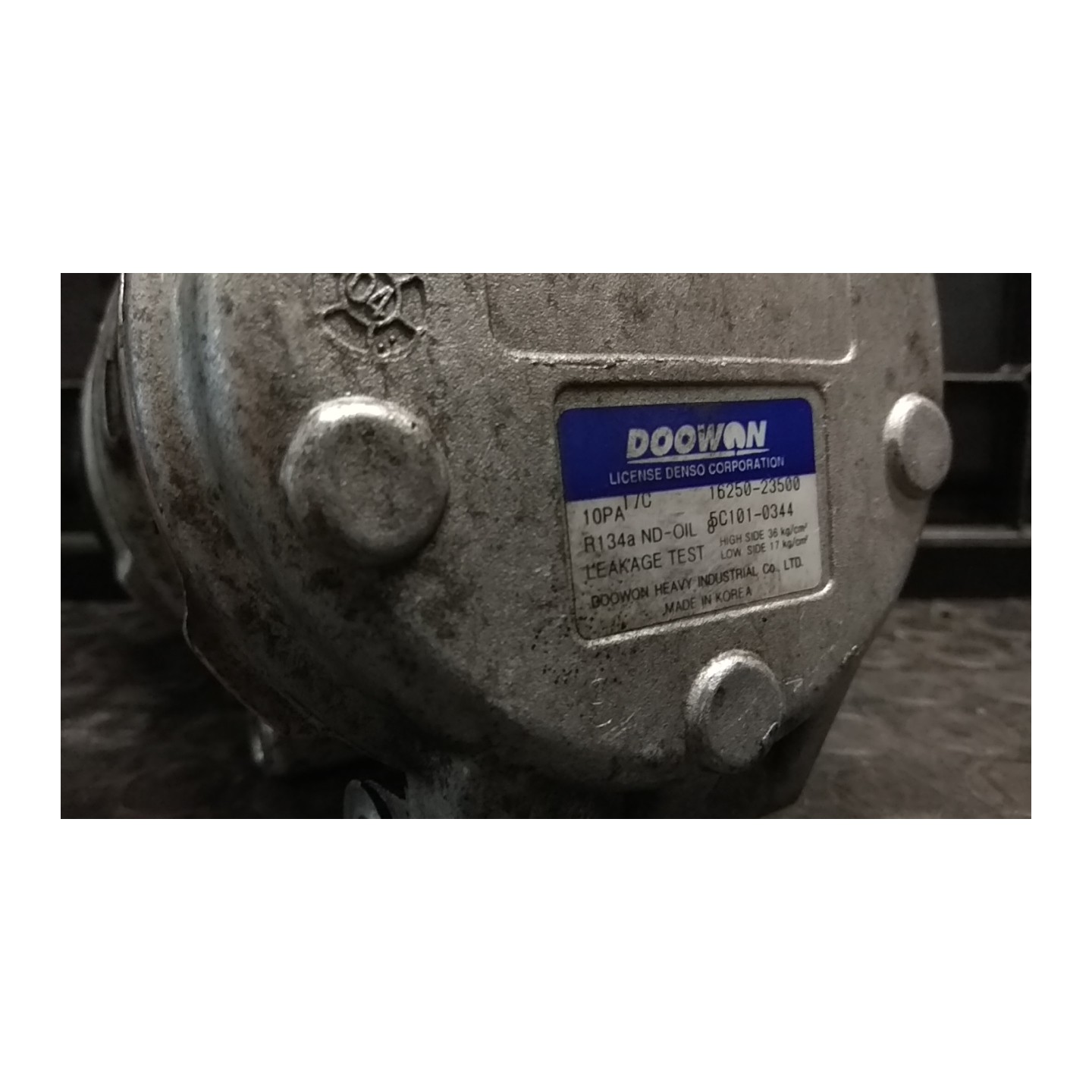 COMPRESSORE A/C 037 KIA SORENTO 1A SERIE (07/02-12/06 D4CB 977013E050