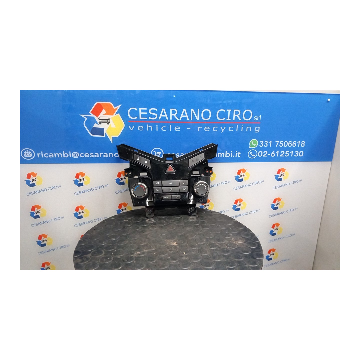 BLOCCO COMANDO CLIMATIZZAZIONE 014 CHEVROLET (DAEWOO) CRUZE SW (J308) (07/12-06/15) A17DTS 95146207