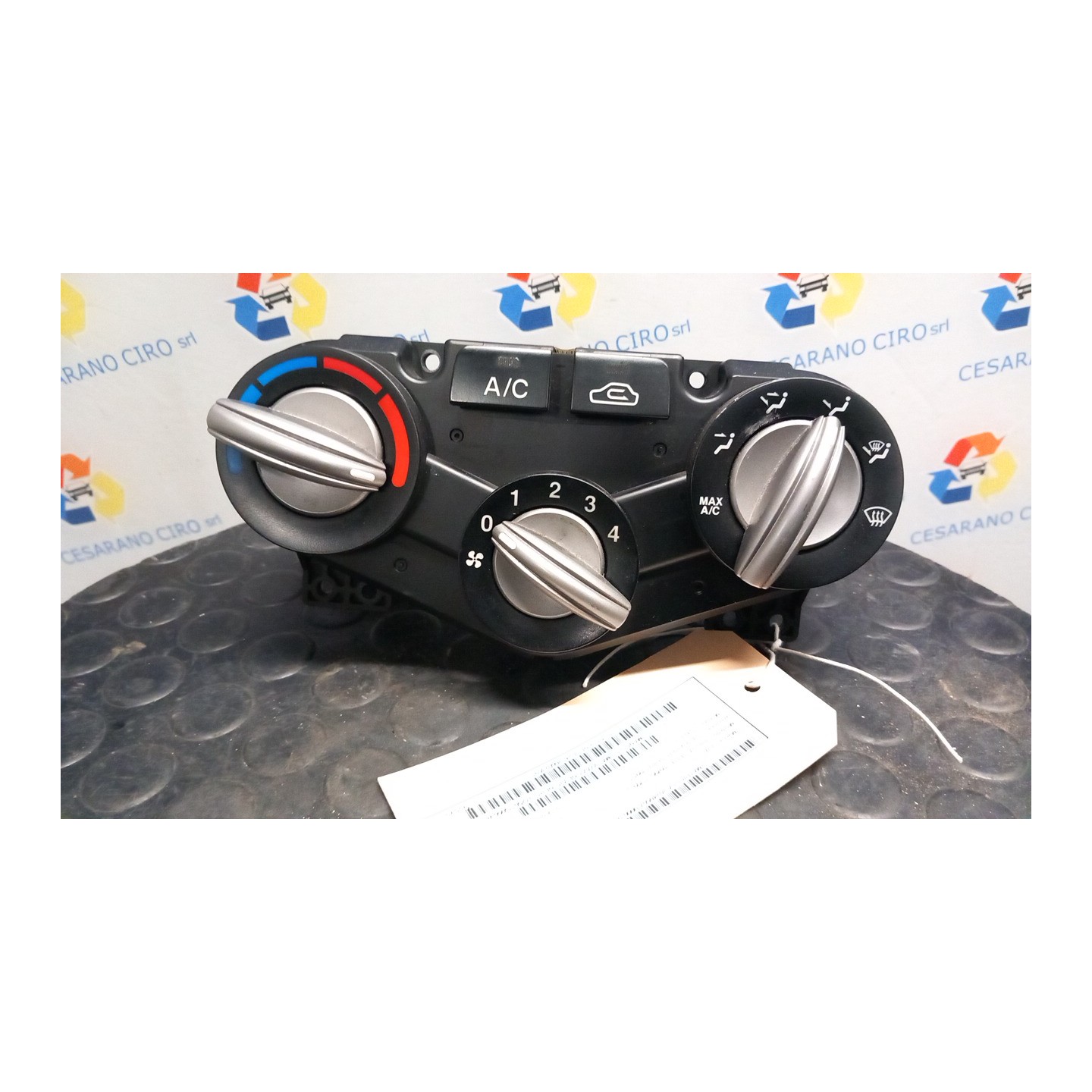 BLOCCO COMANDO CLIMATIZZAZIONE A/C-NERO 037 KIA RIO 2A SERIE (09/05-11/09) G4EE 972501G050VA