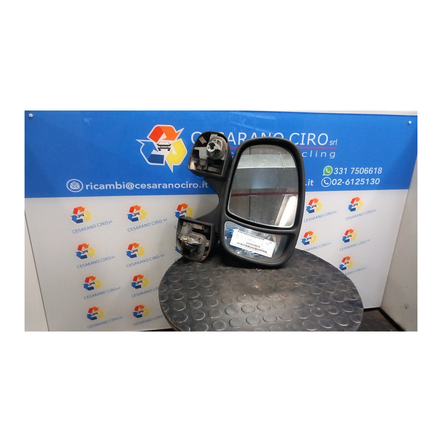 RETROVISORE EST. REGOLAZ. ELETTR. DX. 051 OPEL VIVARO (X83) (10/04-09/06) F9QU7 91160051