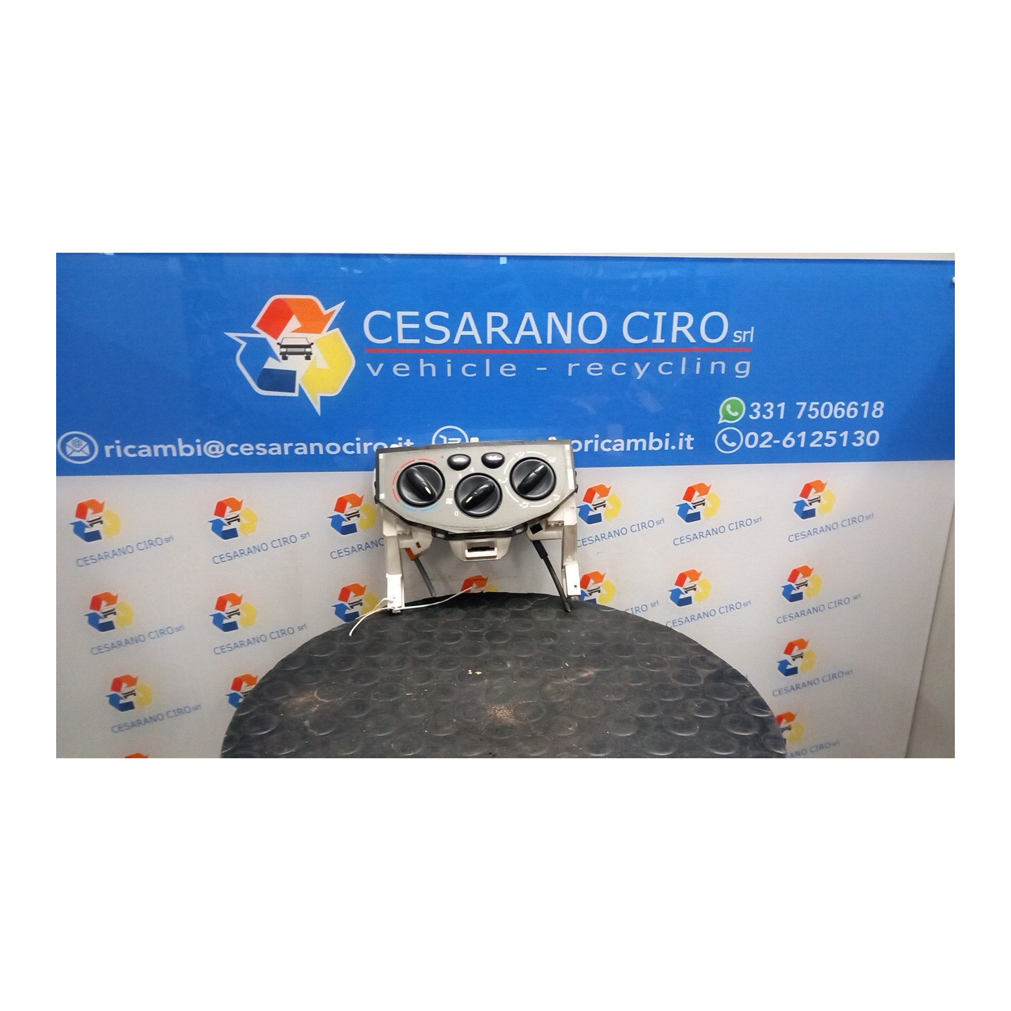 BLOCCO COMANDO CLIMATIZZAZIONE 053 OPEL VIVARO (X83) (10/04-09/06) F9QU7 91160121