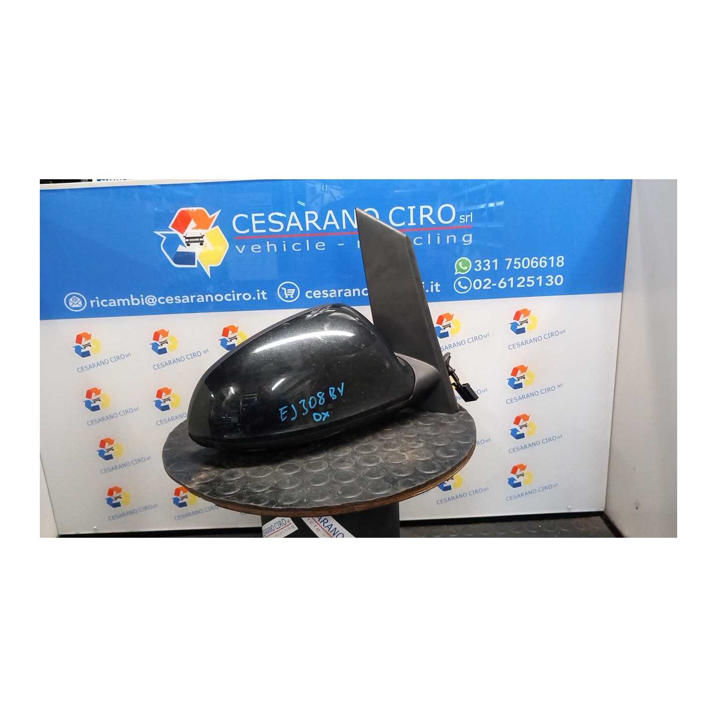 RETROVISORE EST. REGOLAZ. ELETTR. DX. 072 OPEL ASTRA (P10) (10/09-06/18) A16XER 13308360