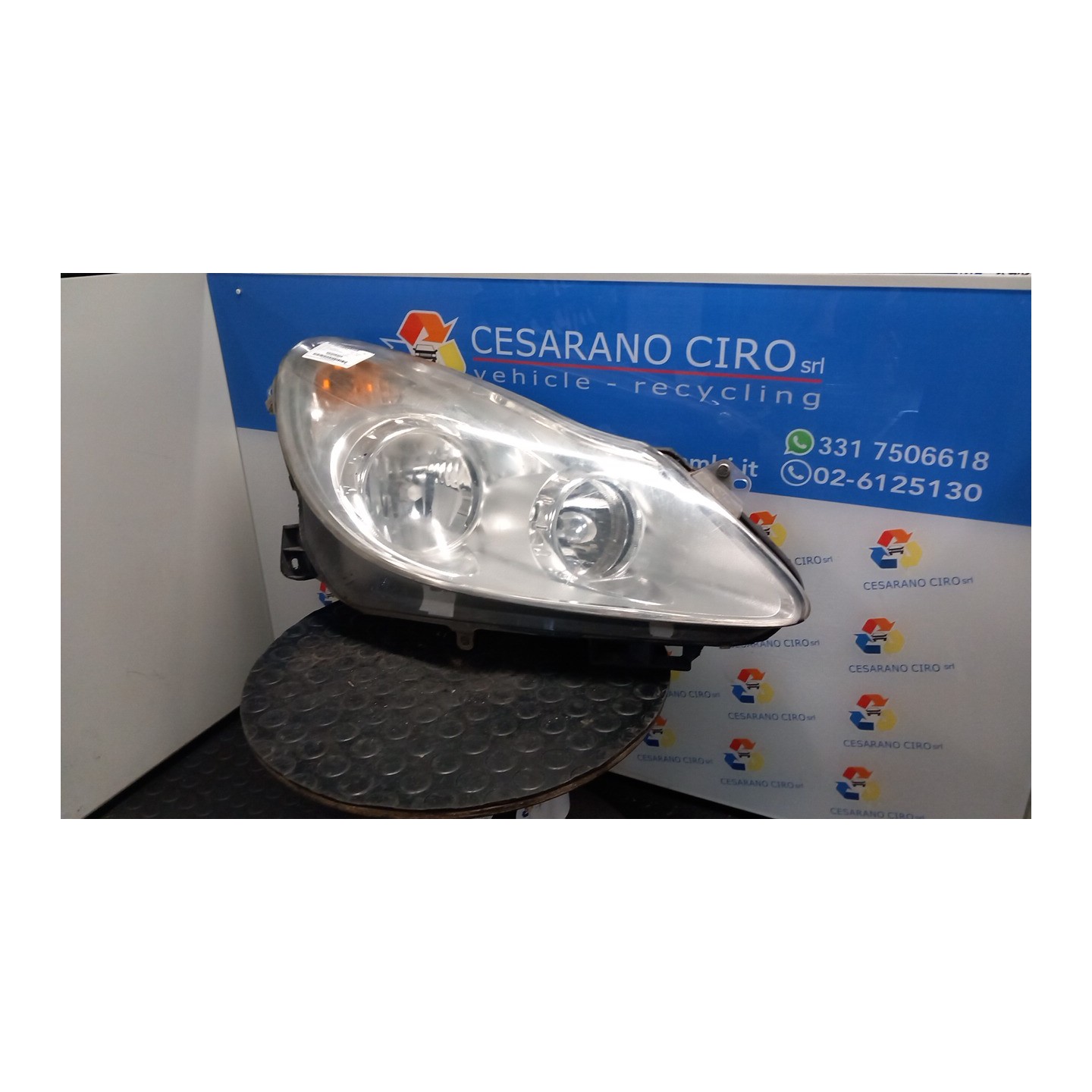PROIETTORE DX. 116 OPEL CORSA (S07) (07/06-02/11) Z13DTJ 93189362