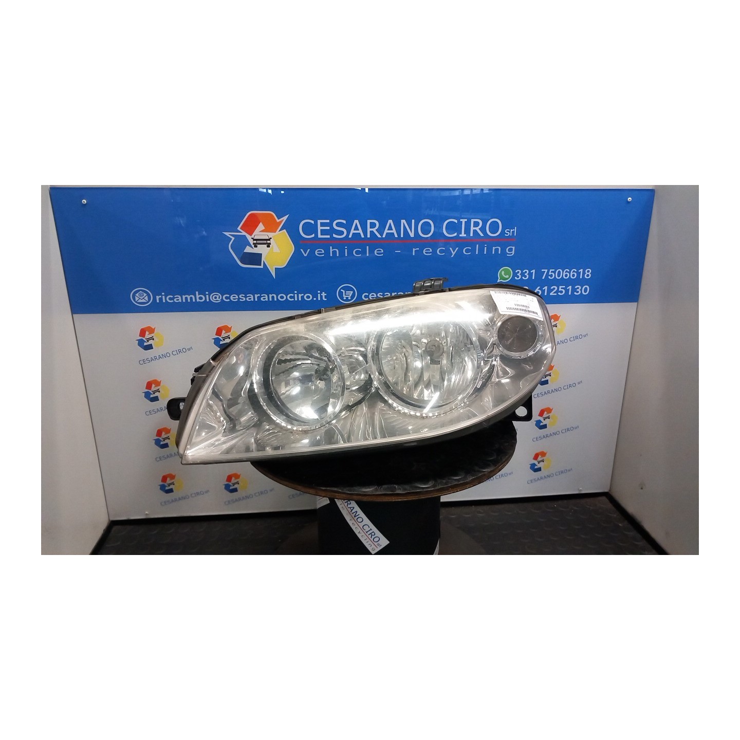 PROIETTORE SX. 124 FIAT PUNTO (2U) (07/03-01/07) 188A9000 46849385