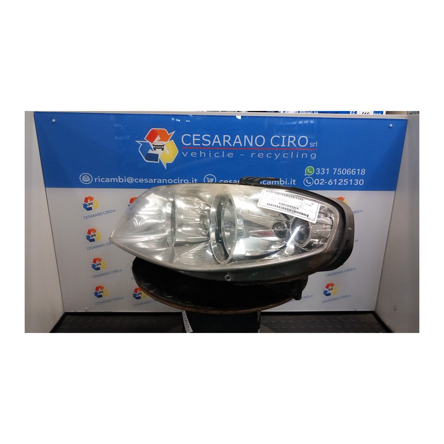 PROIETTORE SX. 124 FIAT PUNTO (2U) (07/03-01/07) 188A9000 46849385