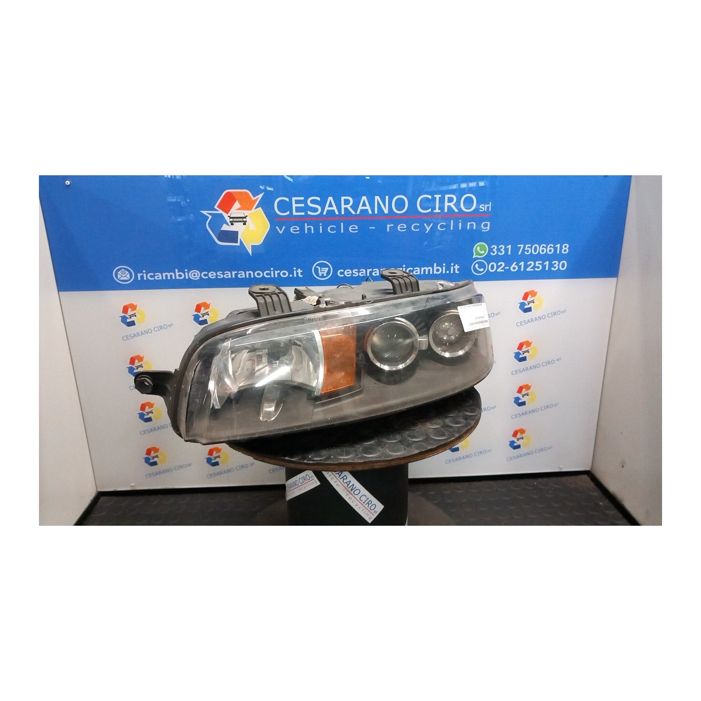 PROIETTORE SX. 127 FIAT PUNTO (1N/1P) (07/99-12/05) 188A4000 51712396